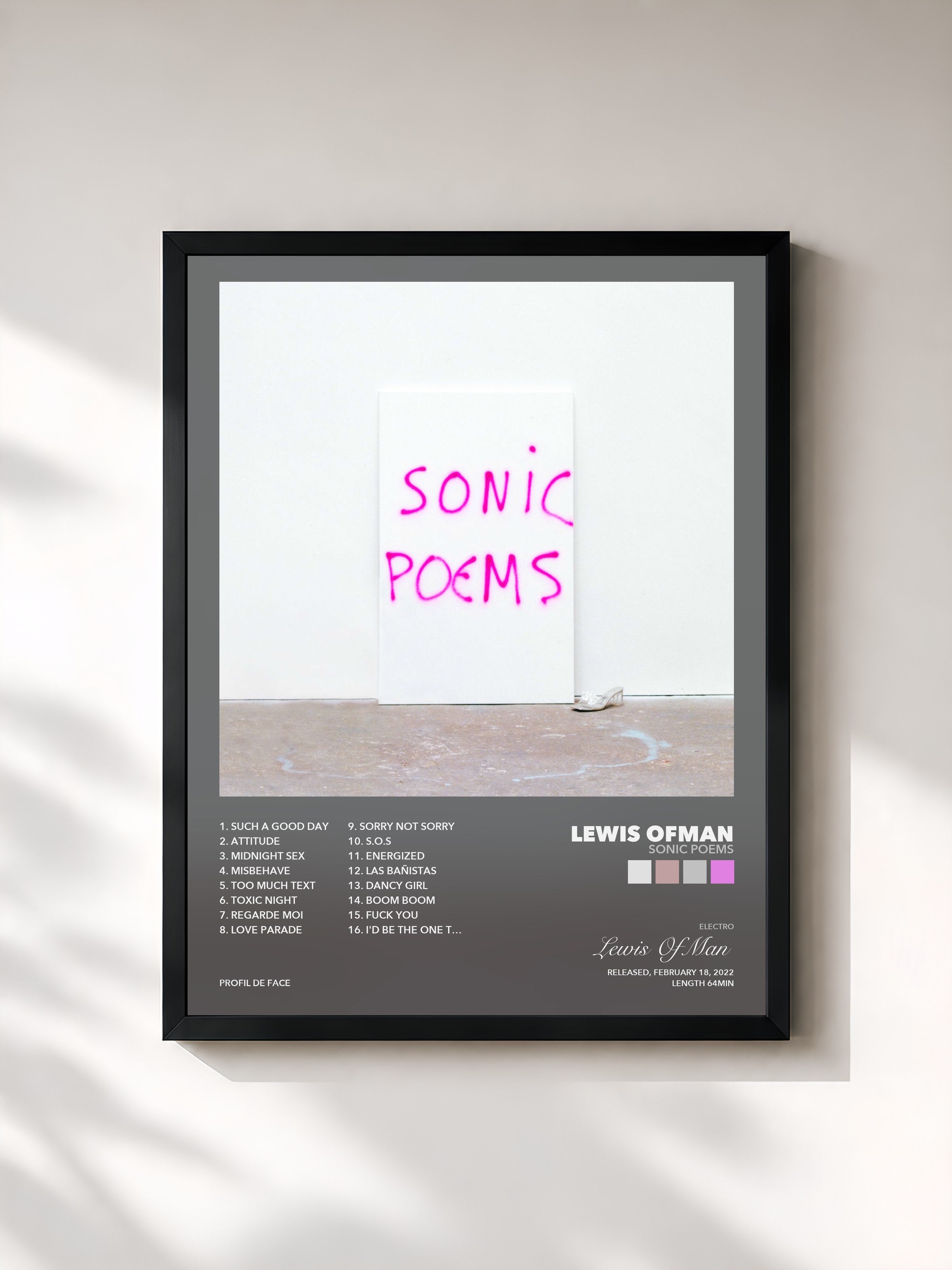 Lewis OfMan – Sonic Poems