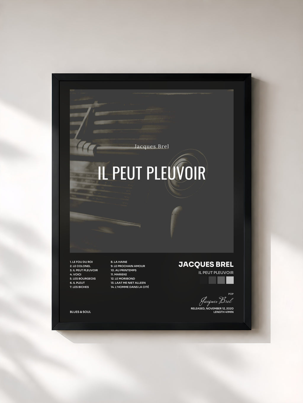 Jacques Brel · Il peut pleuvoir