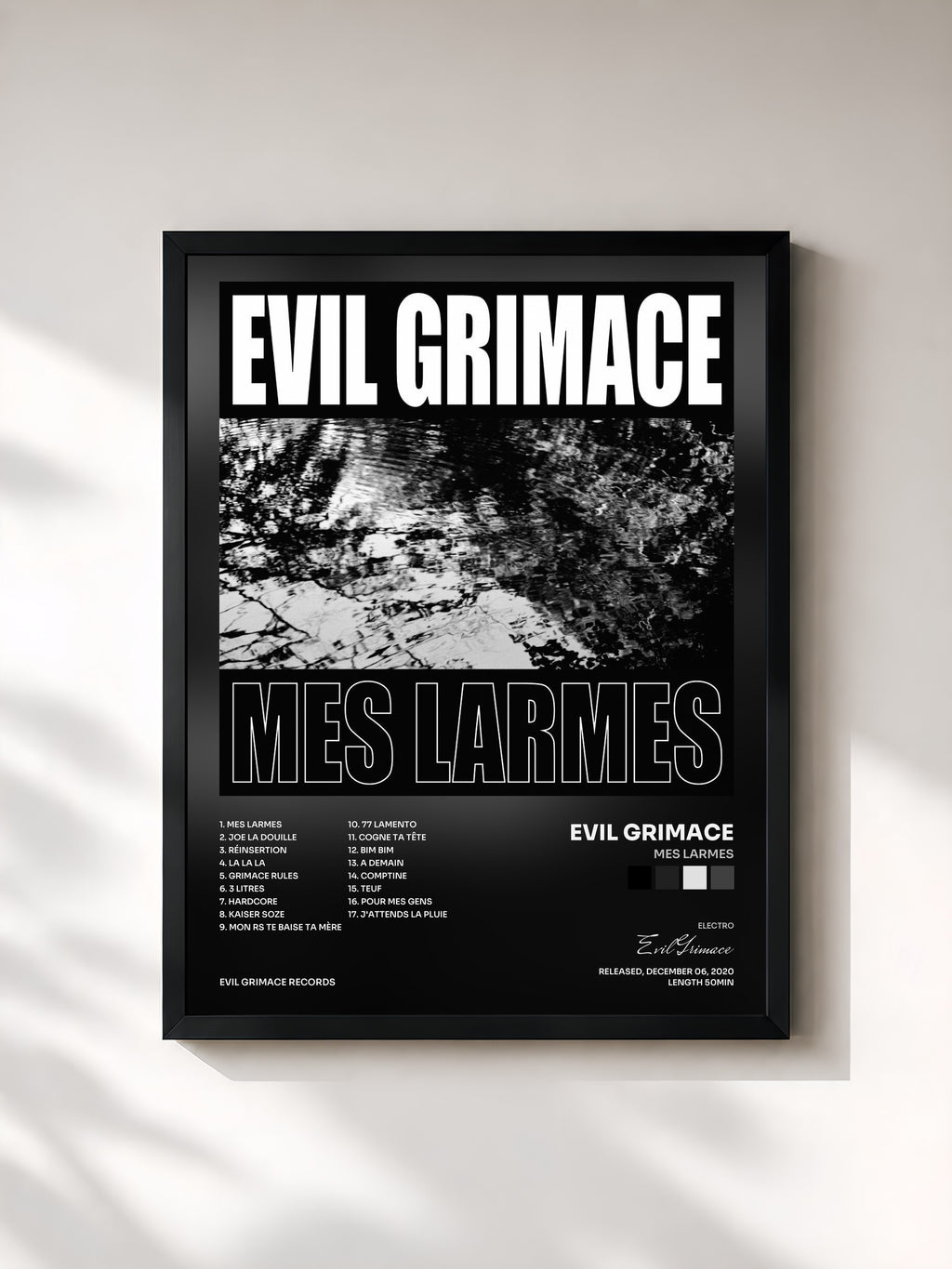 Evil Grimace · Mes Larmes