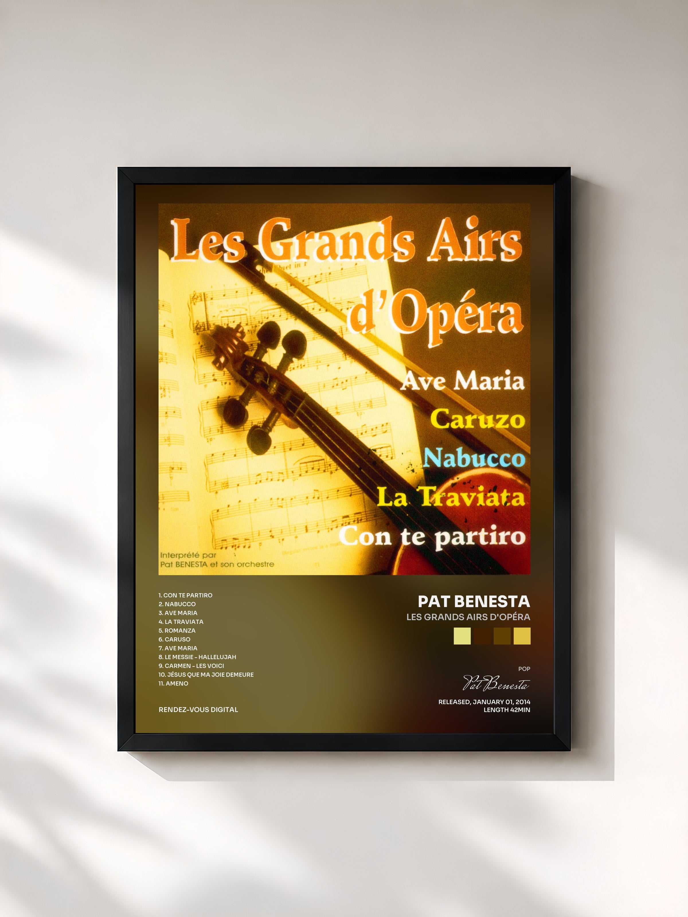 Pat Benesta · Les grands airs d'opéra