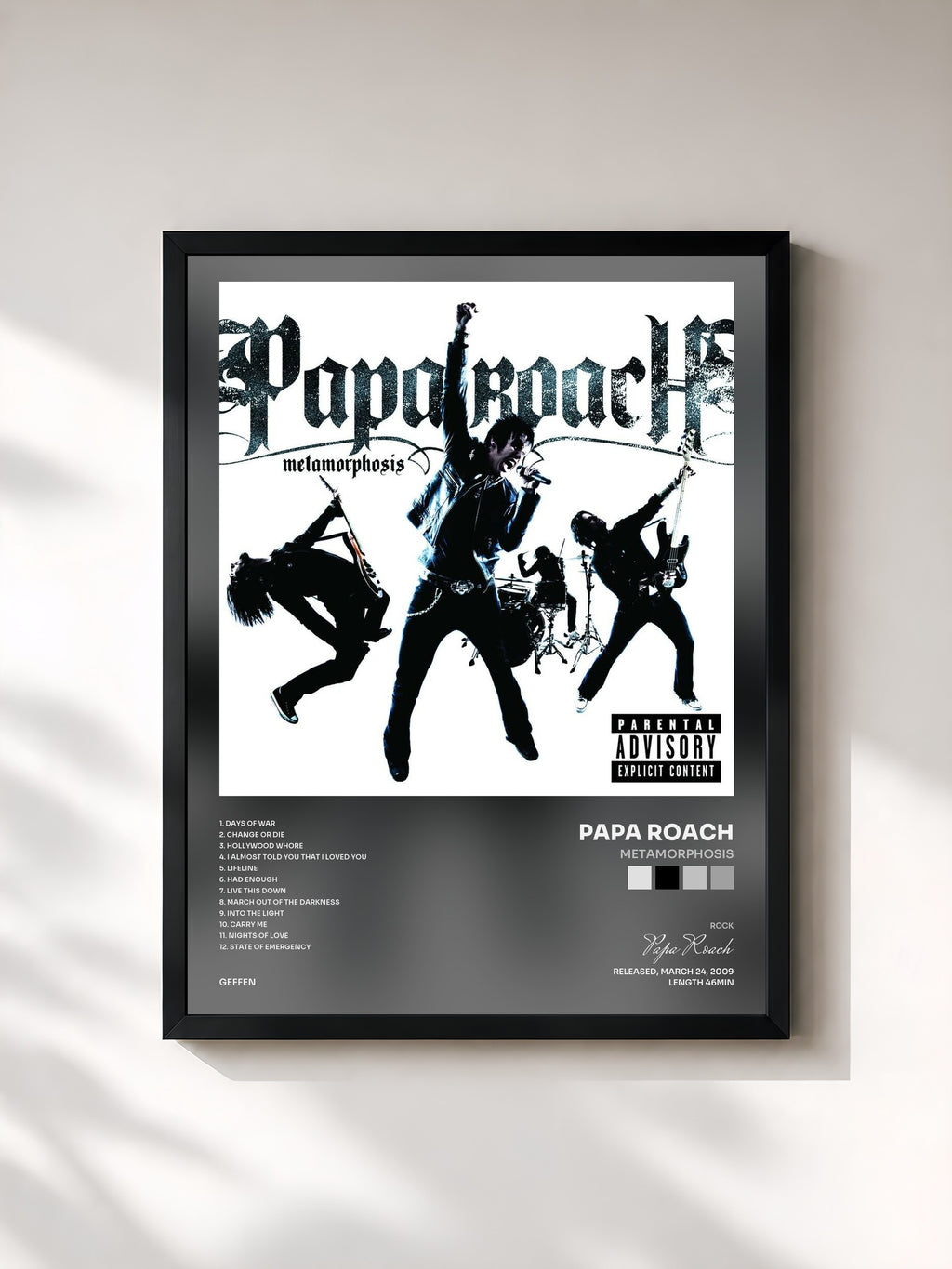 Papa Roach · Metamorphosis