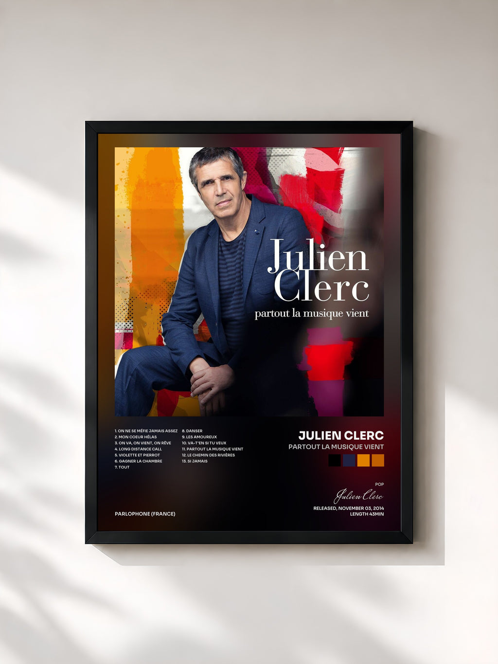 Julien Clerc · Partout la musique vient