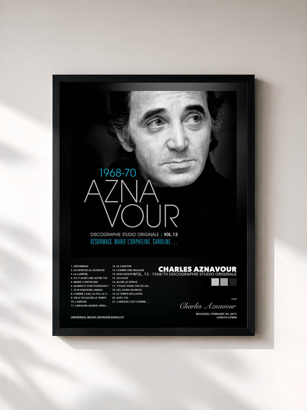 Charles Aznavour – Vol. 13 - 1968/70 Discographie studio originale