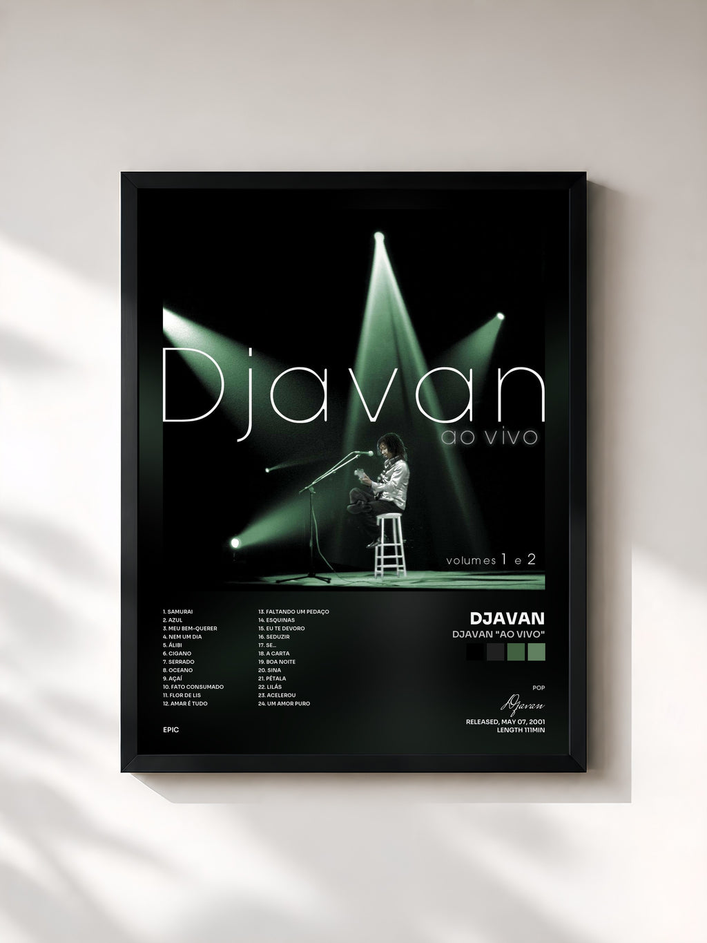 Djavan · Djavan "Ao Vivo"