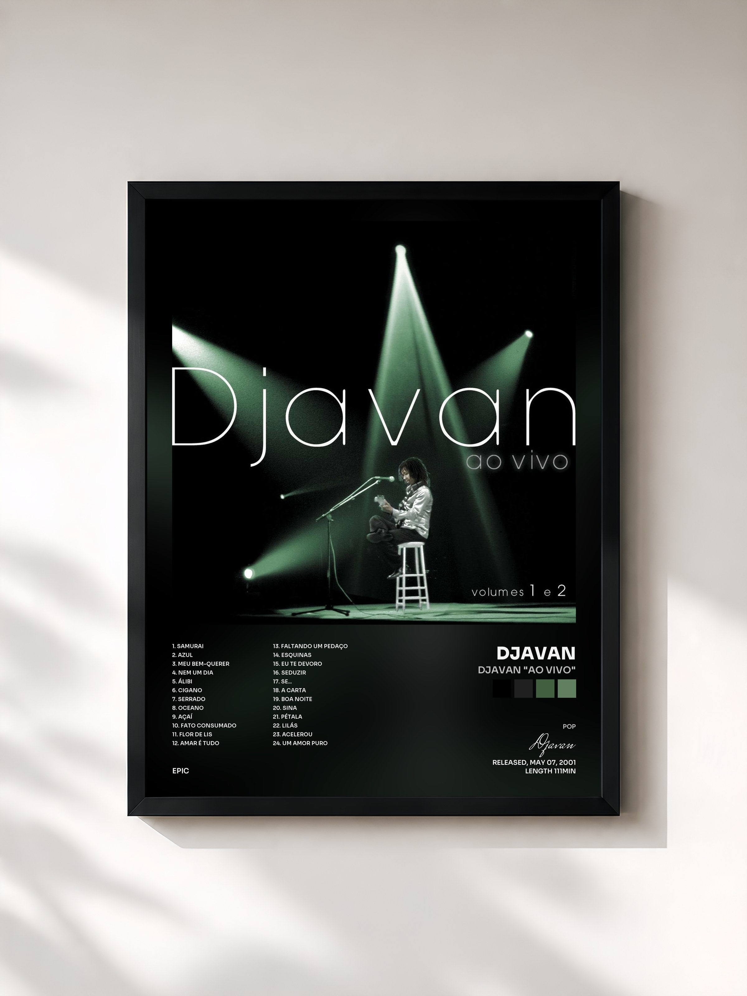Djavan · Djavan "Ao Vivo"