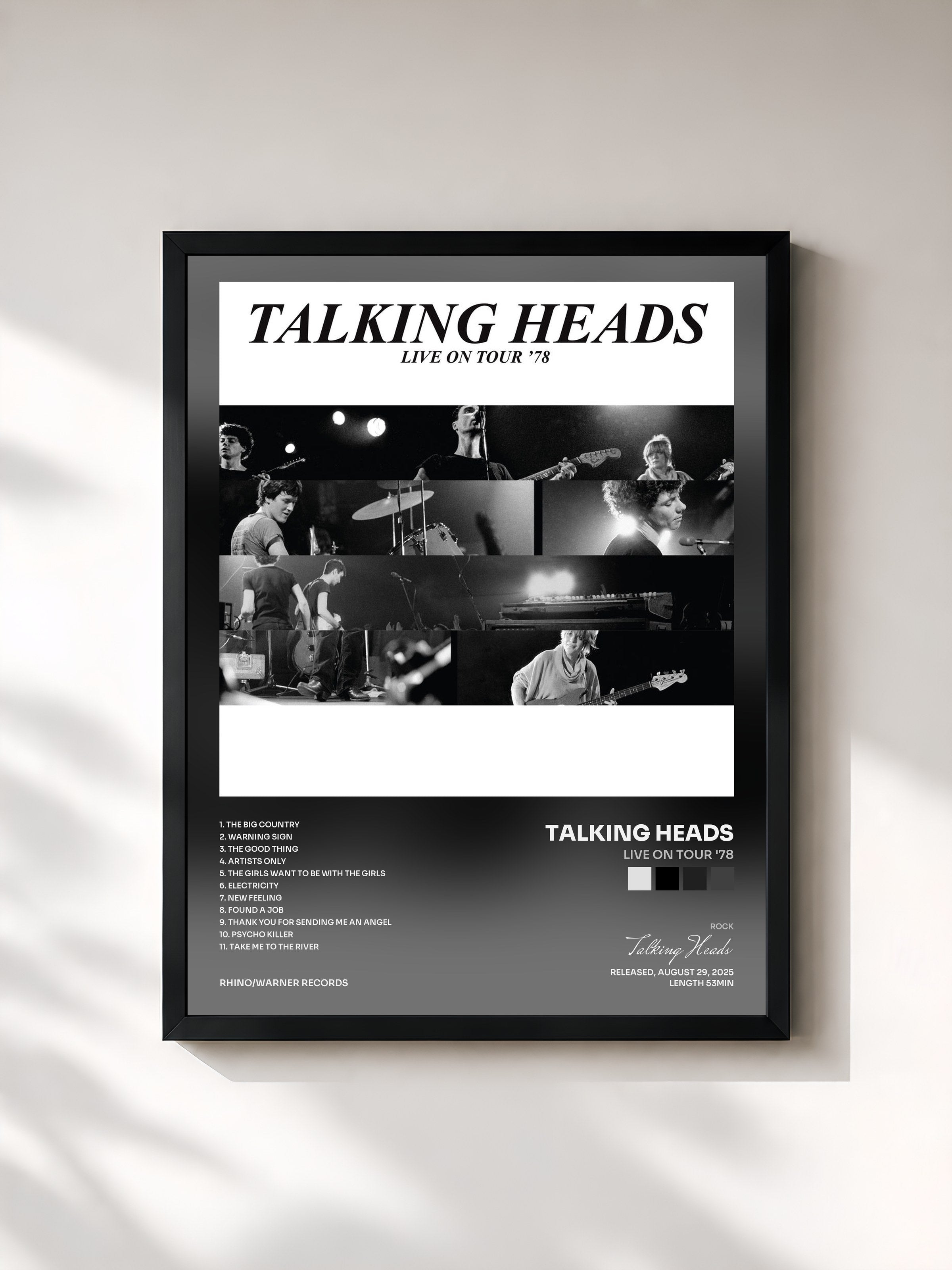 Talking Heads · Live on Tour '78