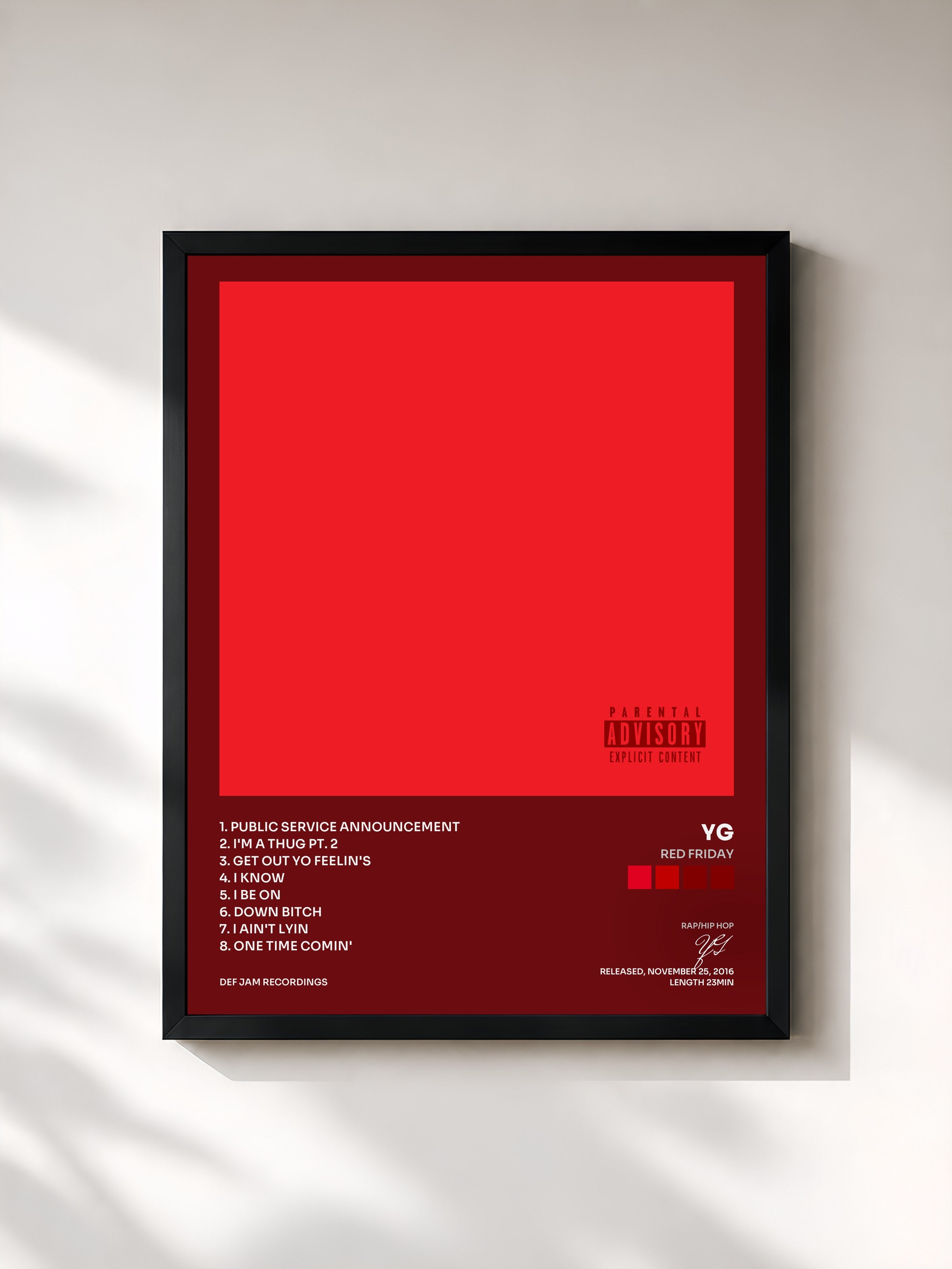YG · Red Friday