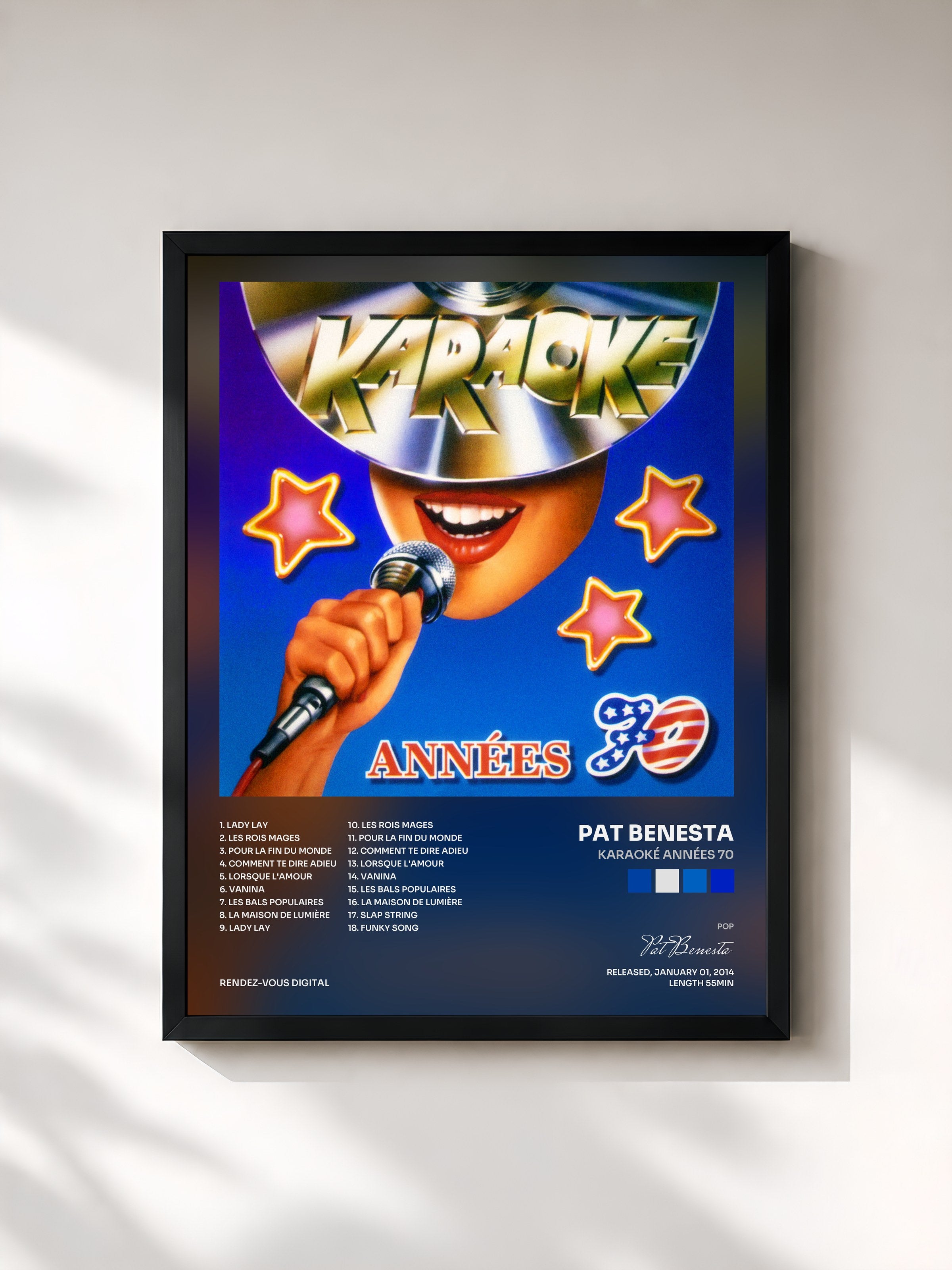 Pat Benesta · Karaoké années 70