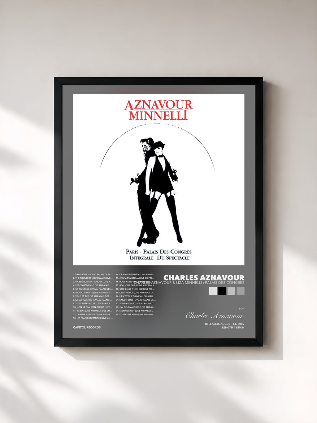 Charles Aznavour – Charles Aznavour & Liza Minnelli : Palais Des Congrès