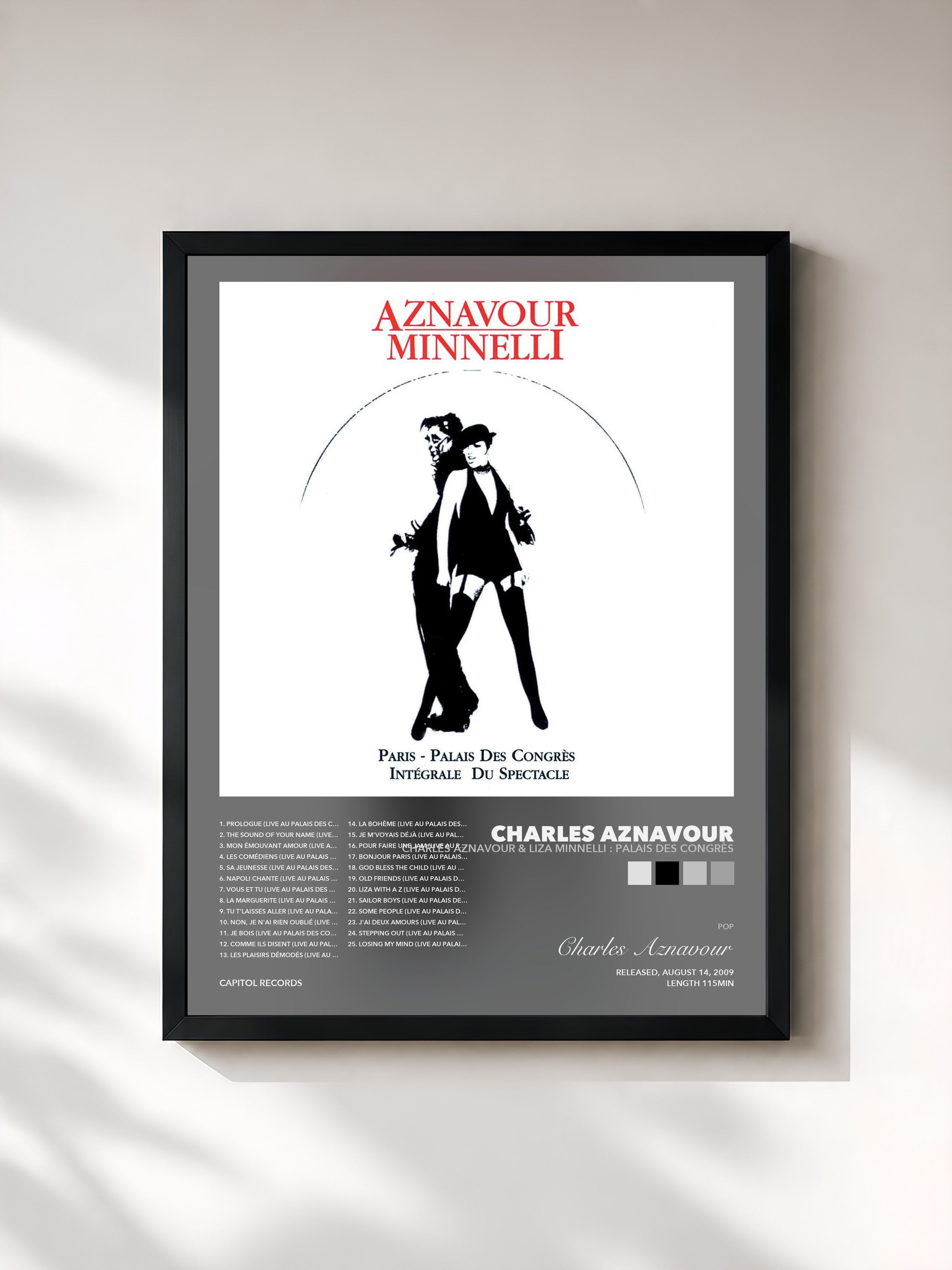 Charles Aznavour – Charles Aznavour & Liza Minnelli : Palais Des Congrès