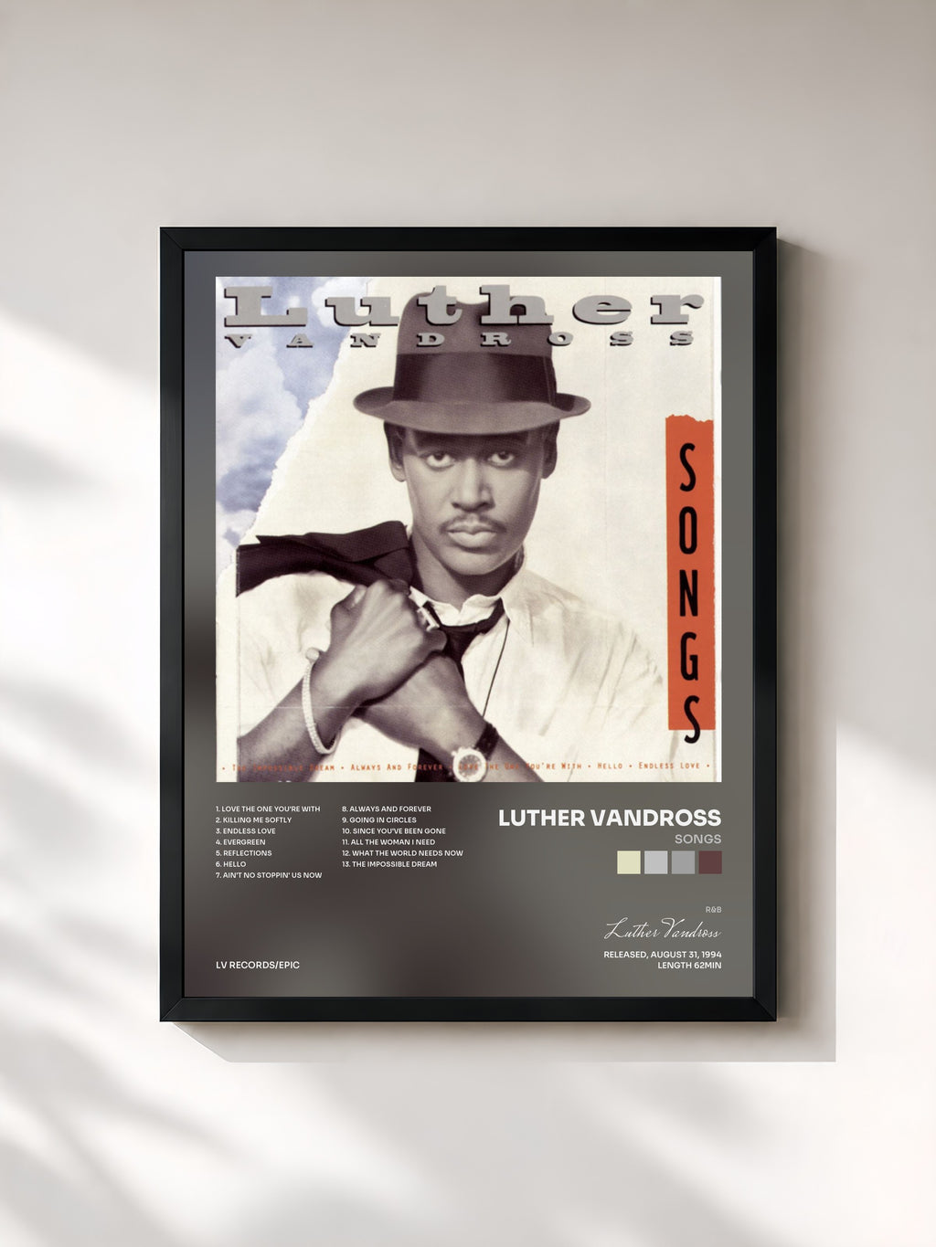 Luther Vandross · Songs