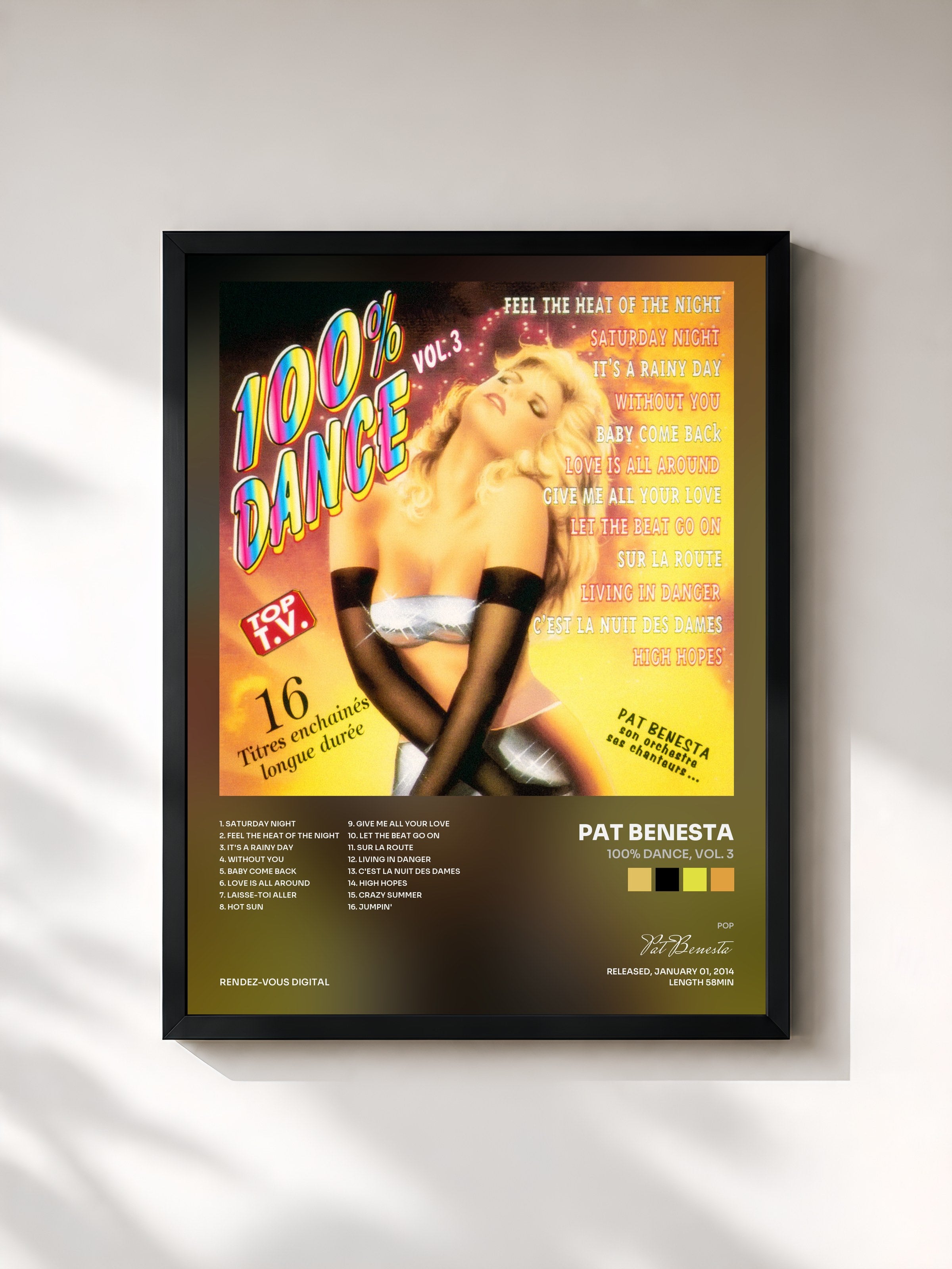 Pat Benesta · 100% Dance, Vol. 3