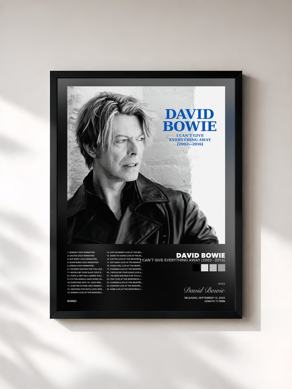 David Bowie – I Can't Give Everything Away (2002 - 2016)
