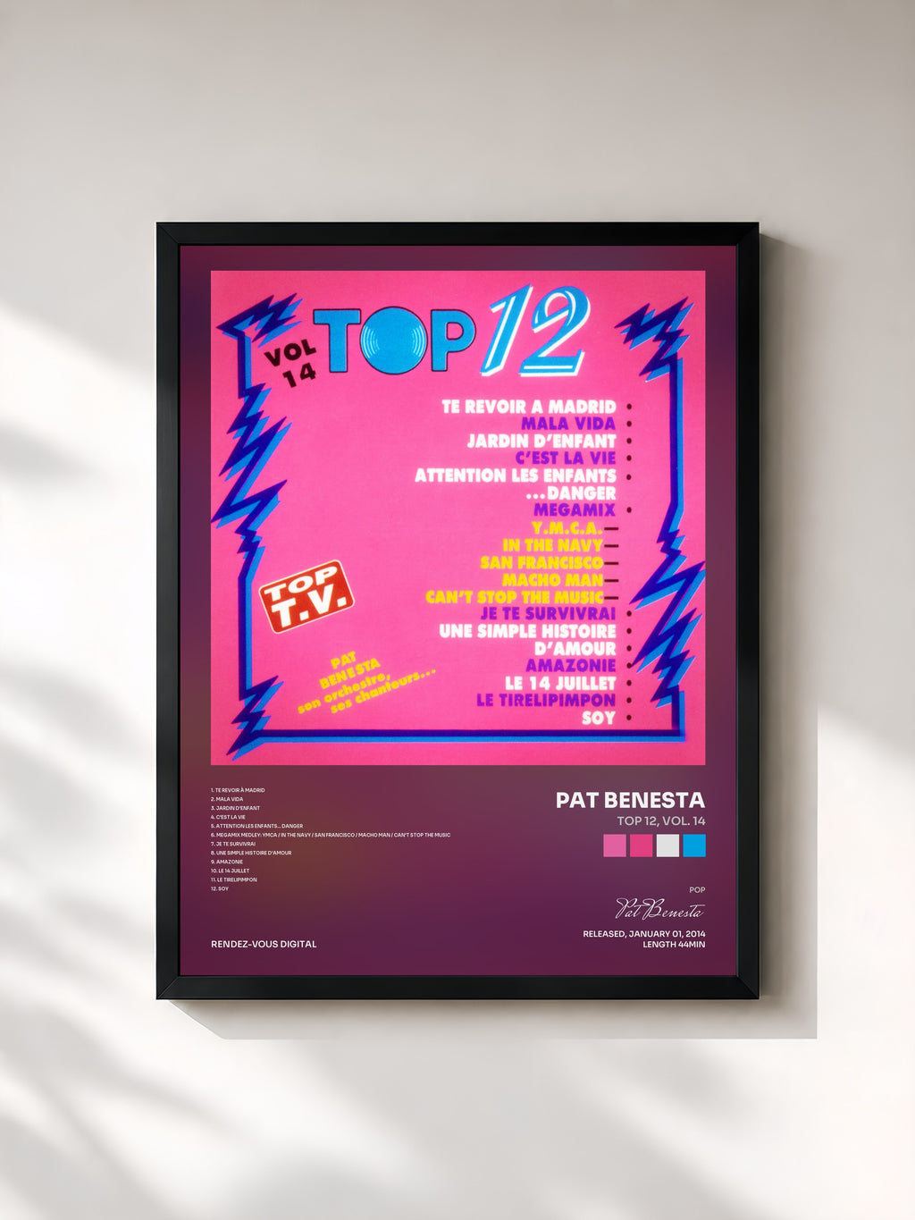 Pat Benesta · Top 12, Vol. 14