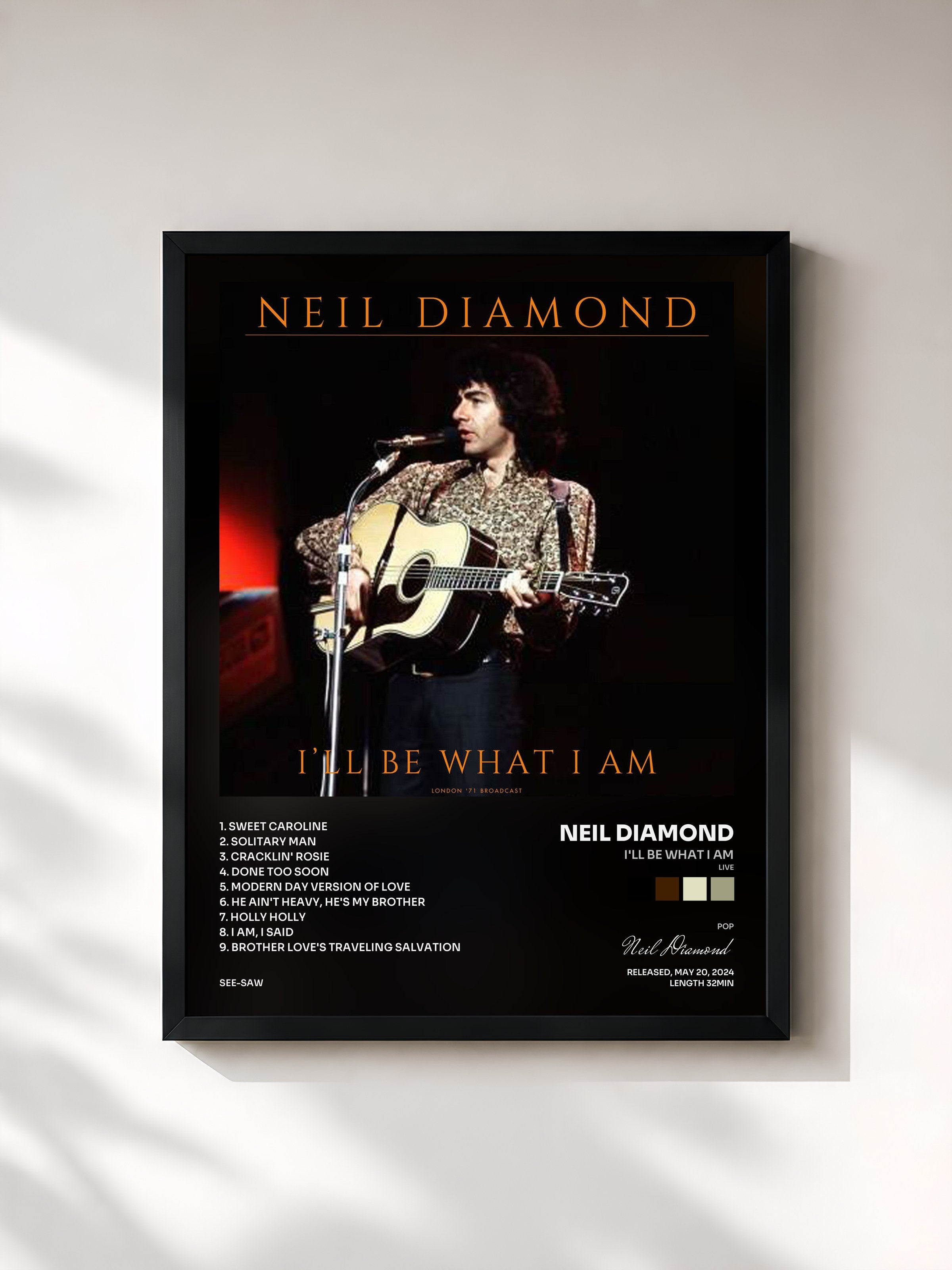 Neil Diamond · I'll Be What I Am (Live)