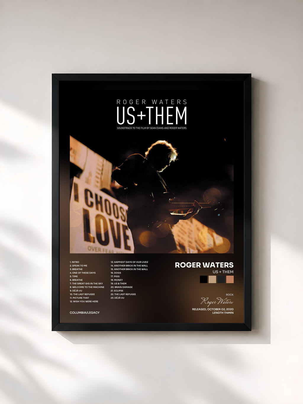 Roger Waters · Us + Them