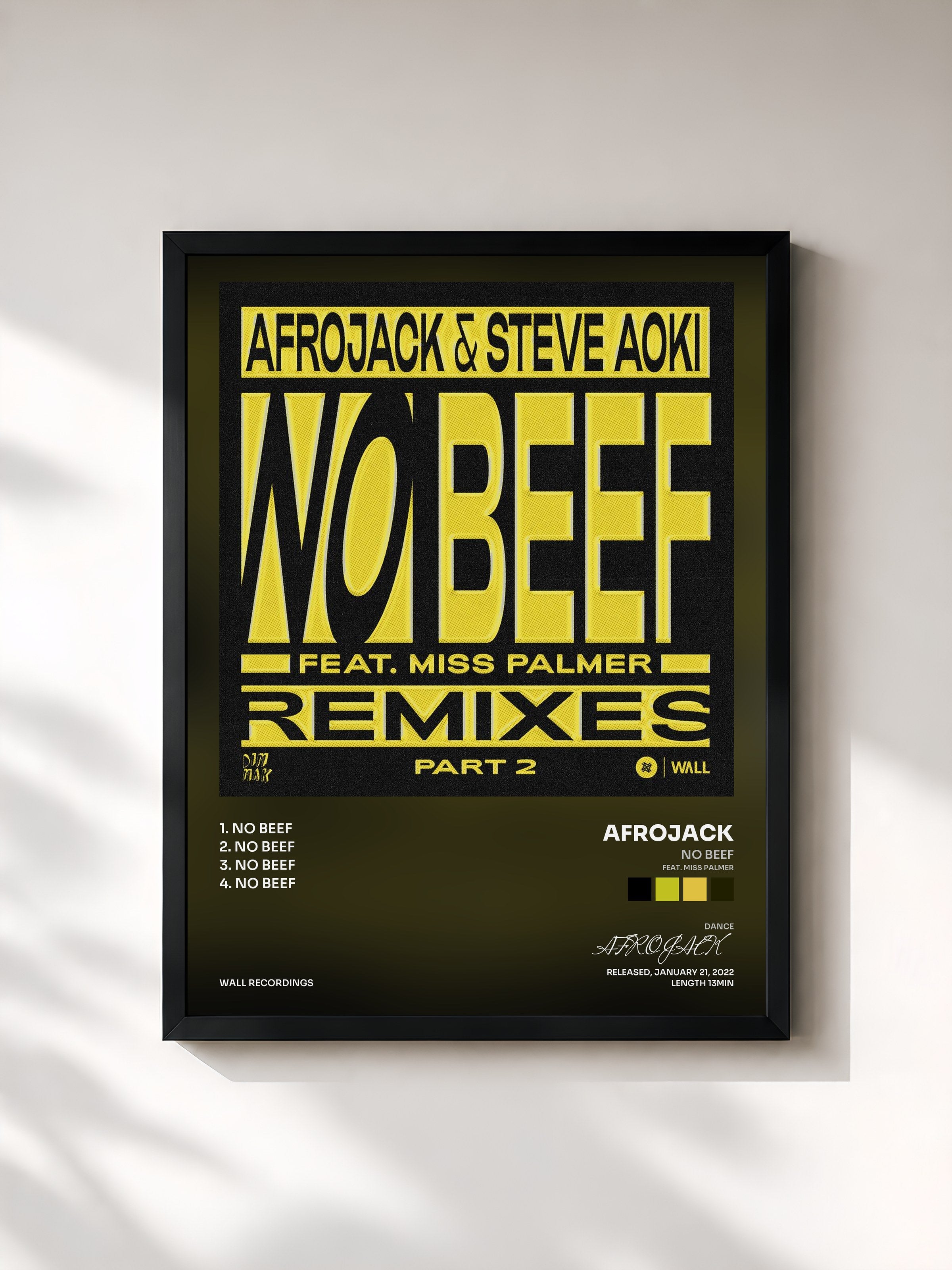 AFROJACK · No Beef (feat. Miss Palmer) [REMIXES pt. 2]
