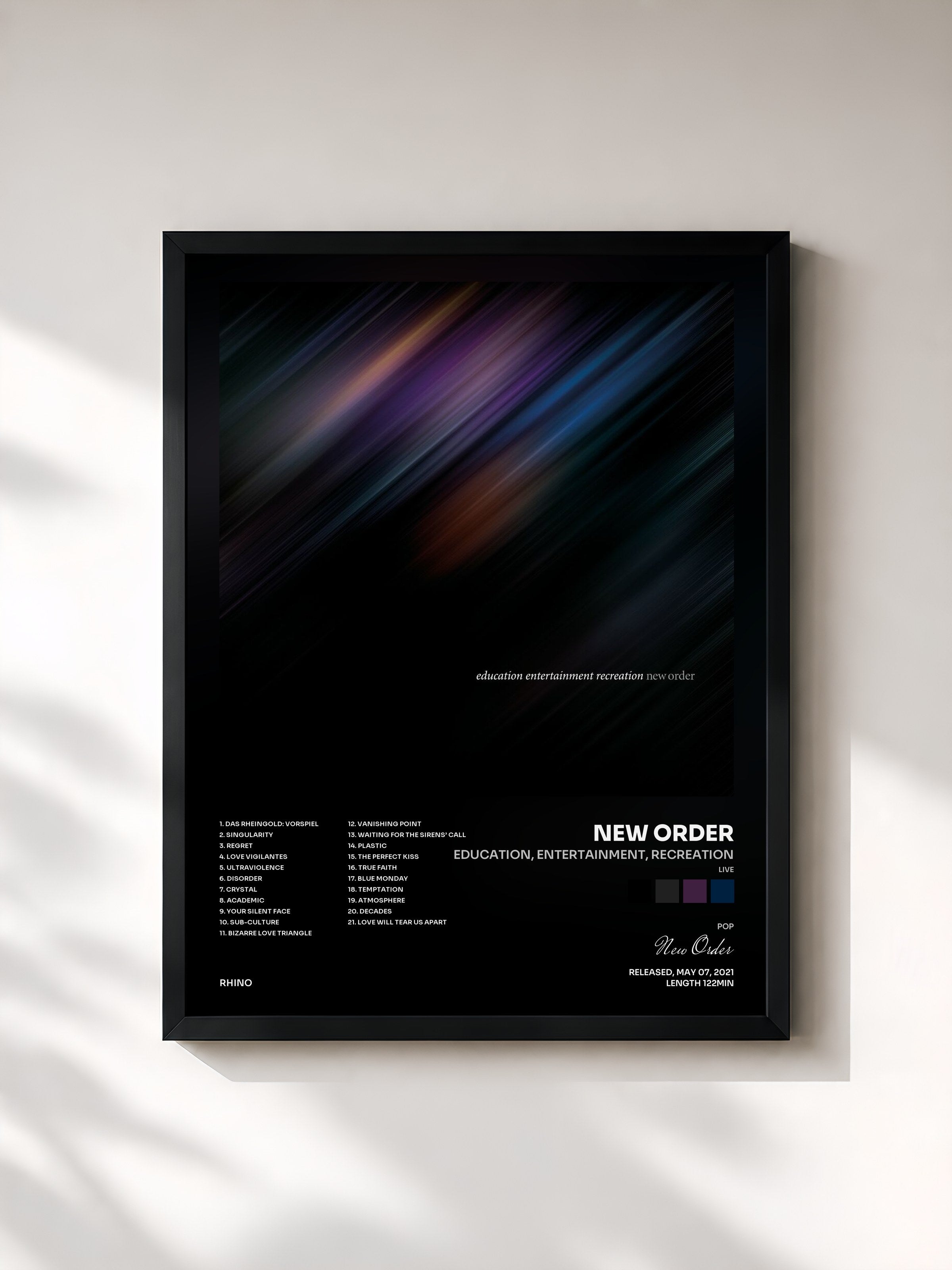 New Order · Education, Entertainment, Recreation (Live)