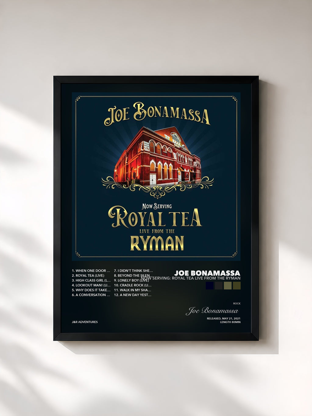 Joe Bonamassa – Now Serving: Royal Tea Live From The Ryman