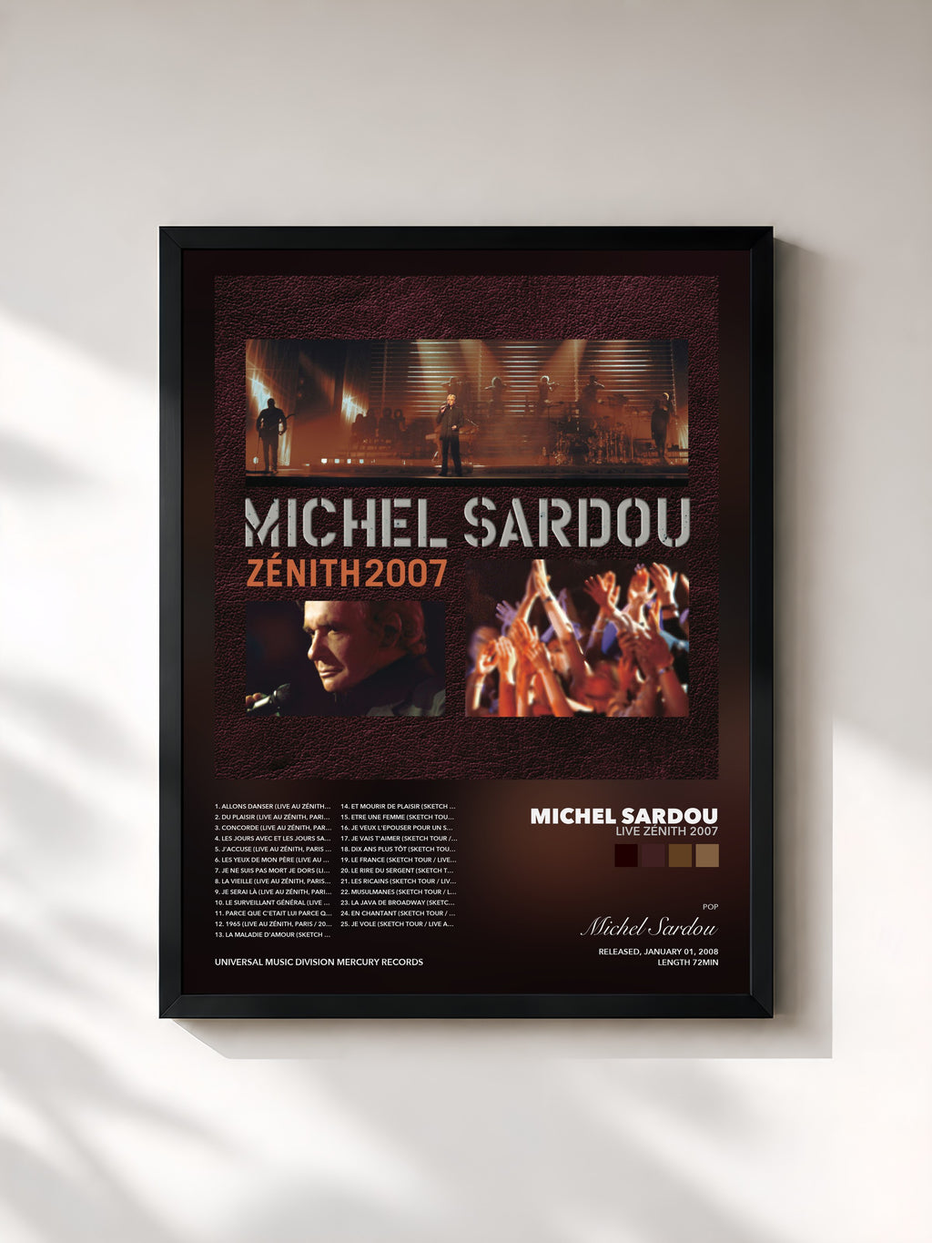 Michel Sardou · Live Zénith 2007