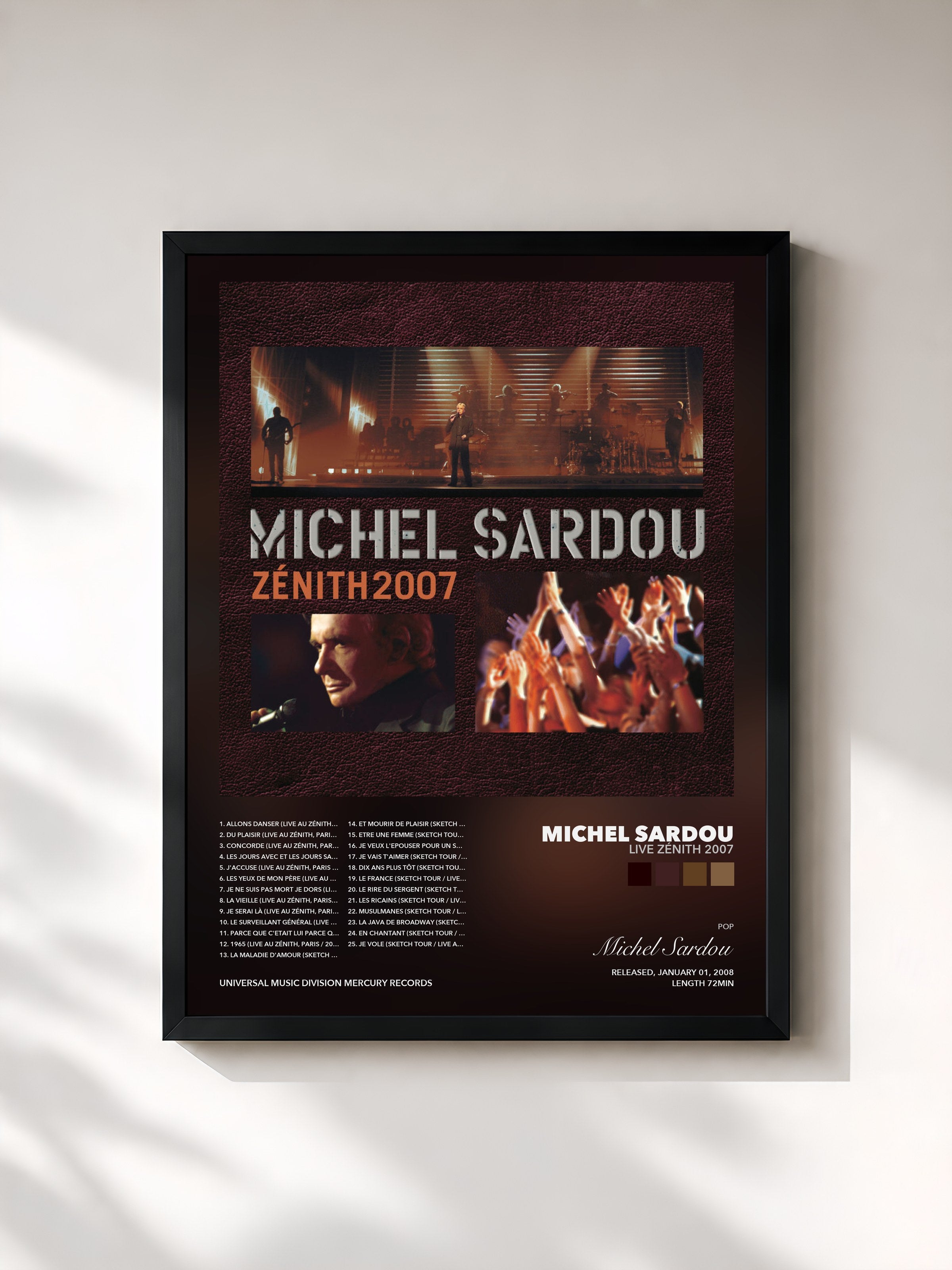 Michel Sardou · Live Zénith 2007