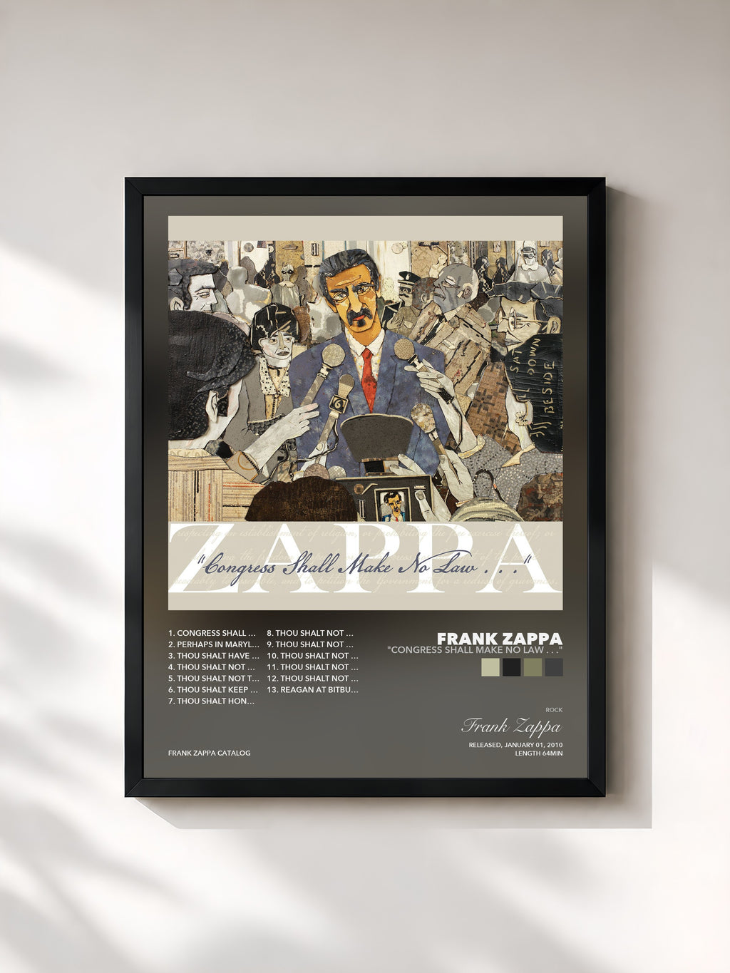 Frank Zappa – "Congress Shall Make No Law . . ."