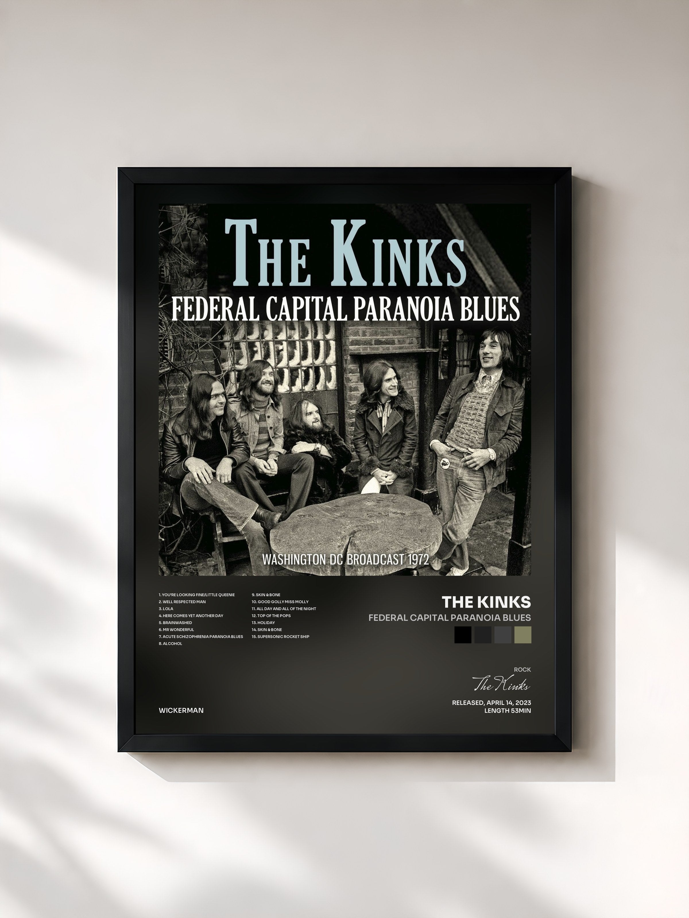 The Kinks · Federal Capital Paranoia Blues