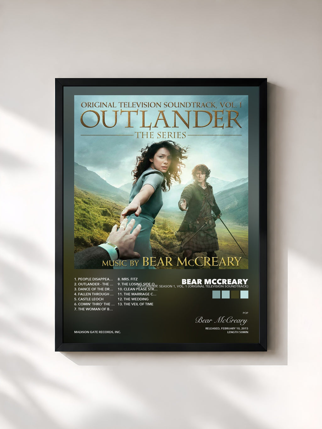 Bear McCreary – Outlander: Season 1, Vol. 1 (Original Television Soundtrack)