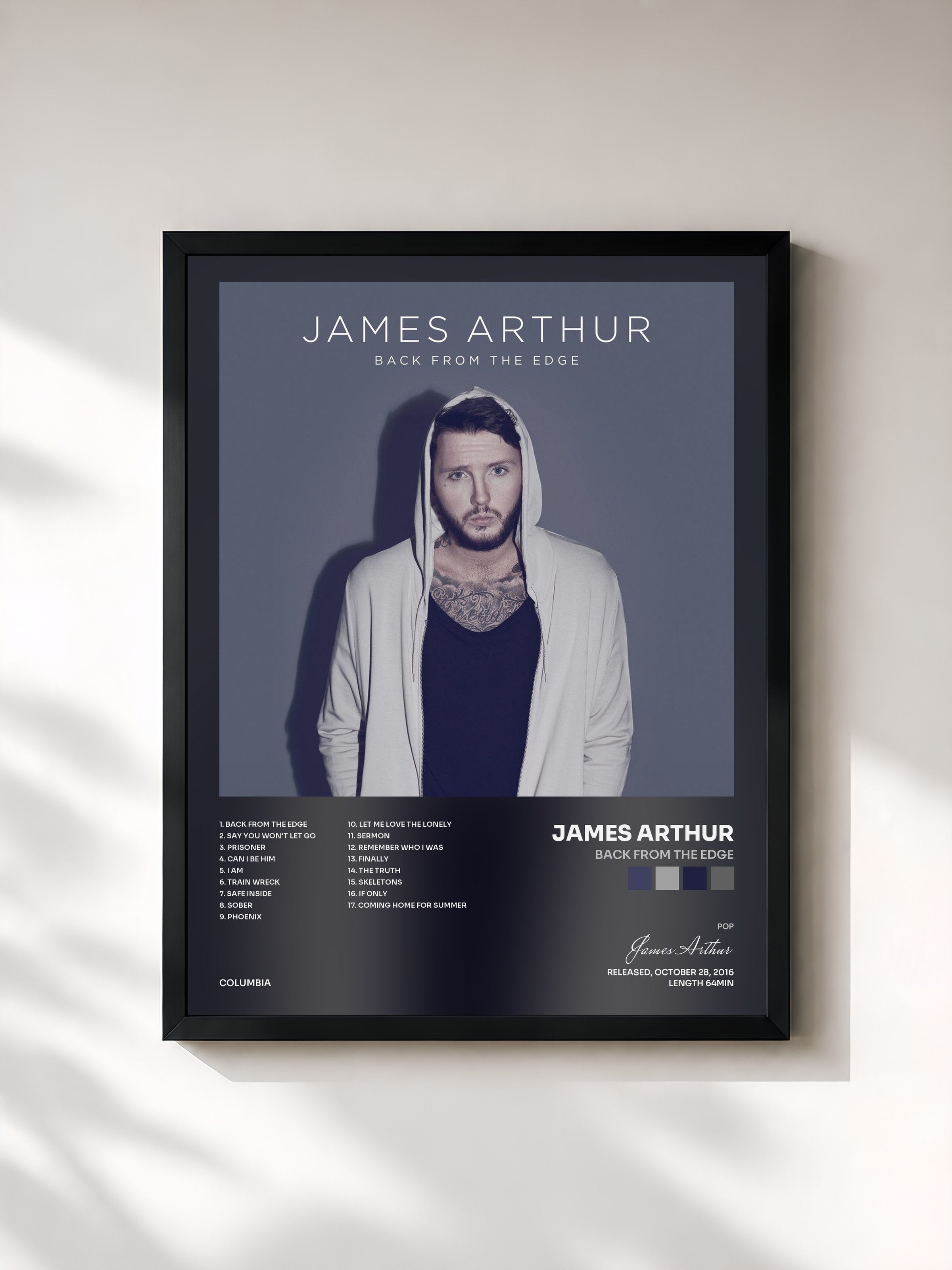 James Arthur · Back from the Edge