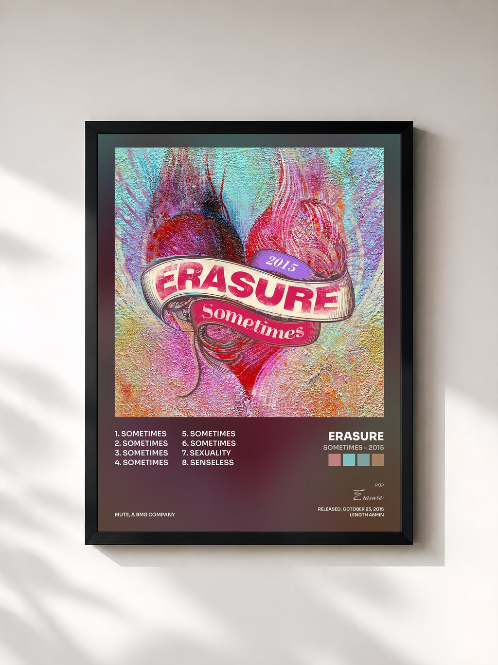 Erasure · Sometimes - 2015