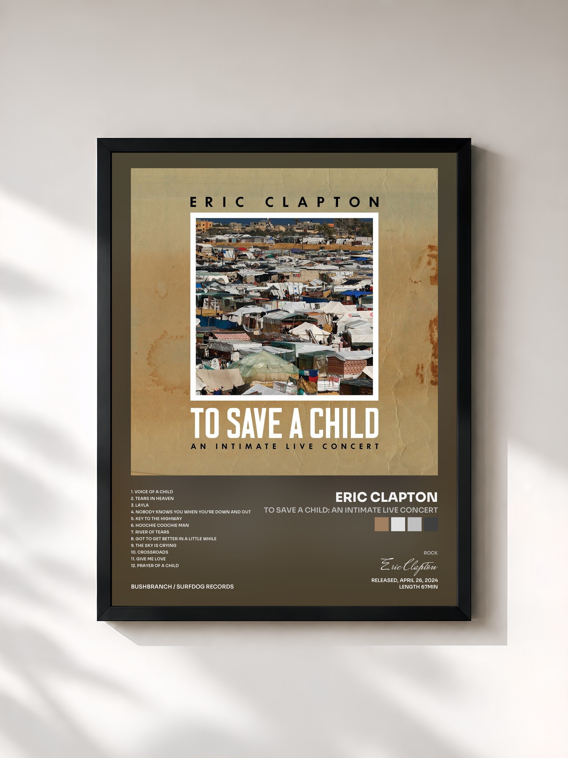Eric Clapton · To Save A Child: An Intimate Live Concert