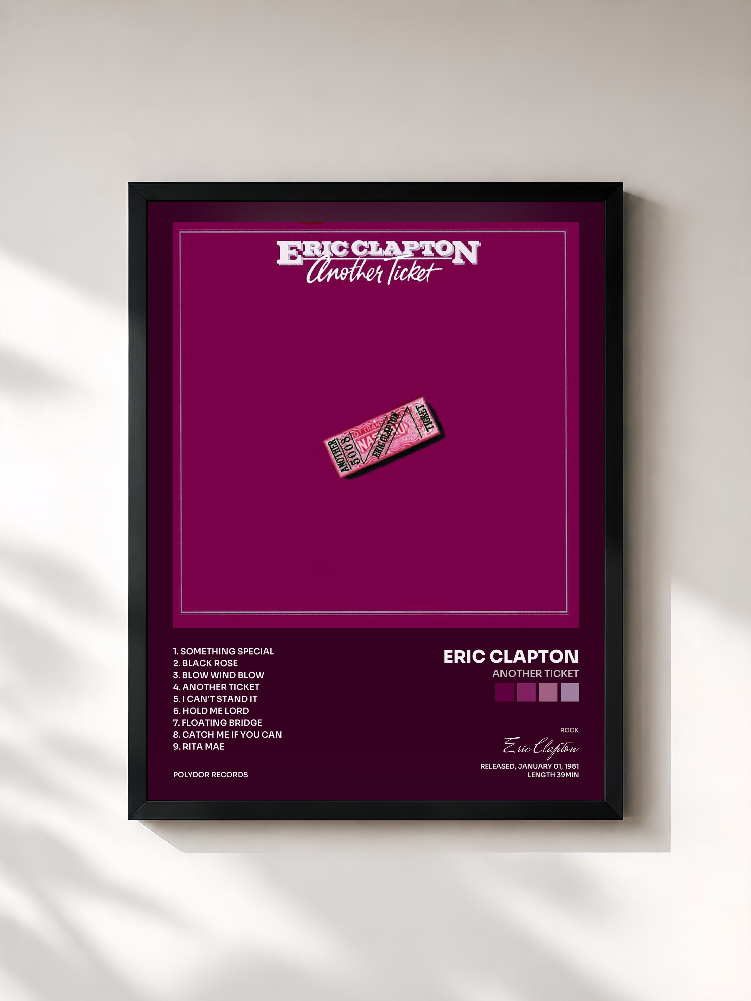 Eric Clapton · Another Ticket