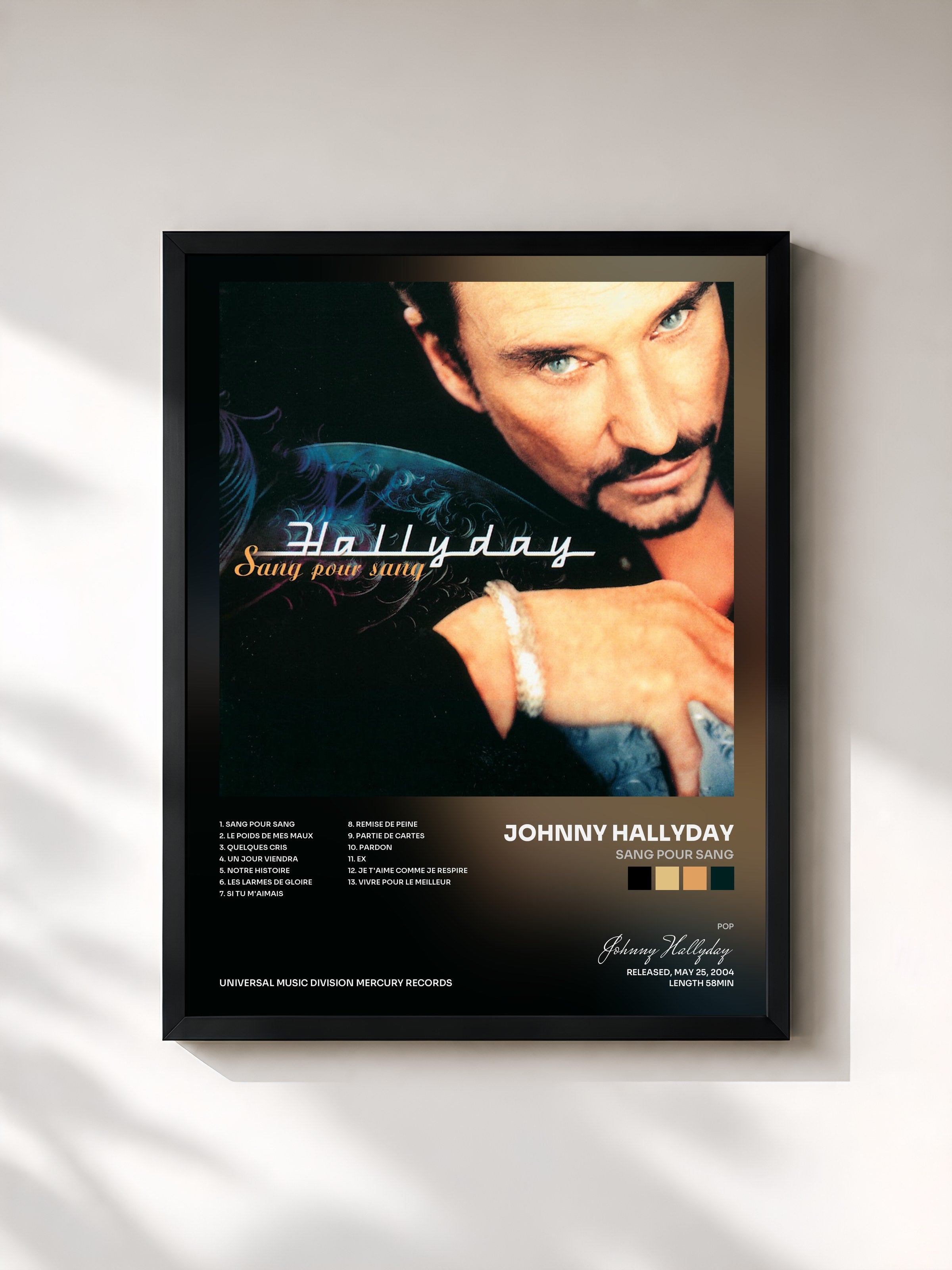 Johnny Hallyday · Sang pour sang