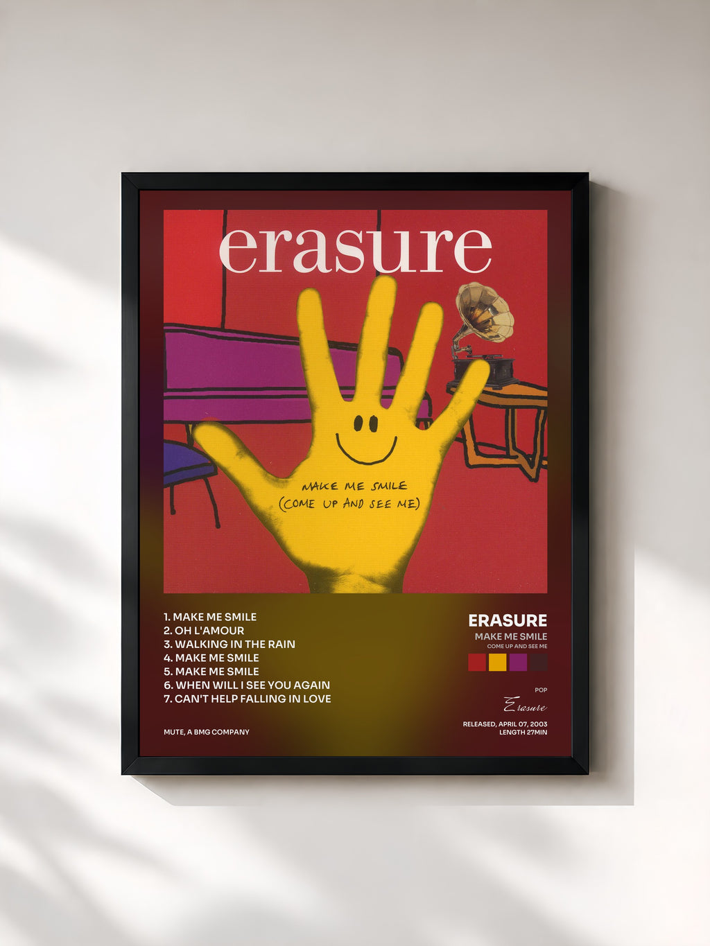 Erasure · Make Me Smile (Come Up and See Me)