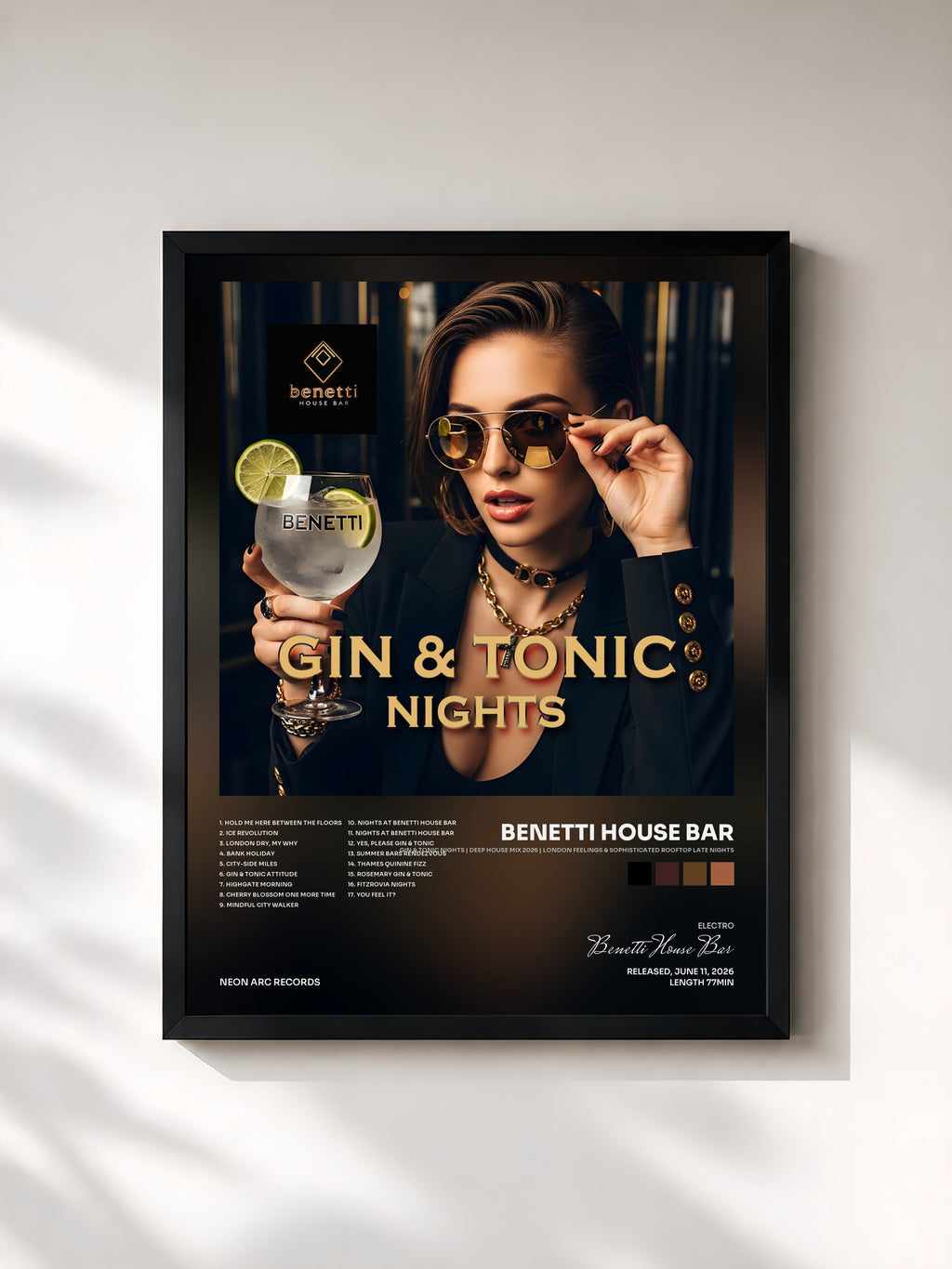Benetti House Bar · Gin & Tonic Nights | Deep House Mix 2026 | London Feelings & Sophisticated Rooftop Late Nights