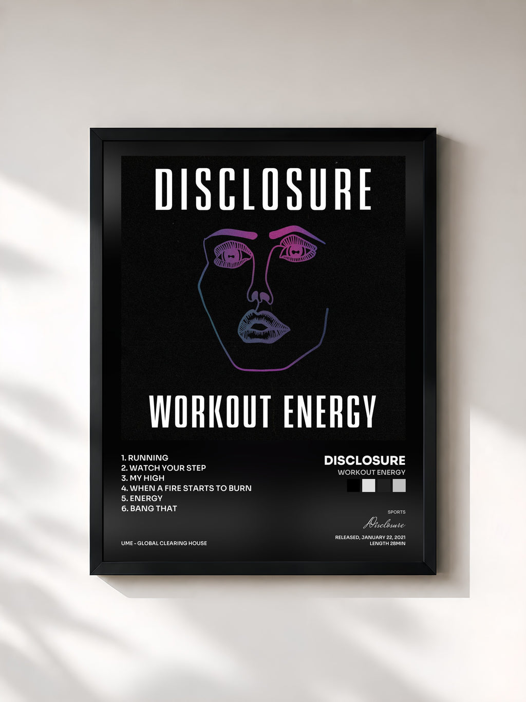 Disclosure · Workout Energy