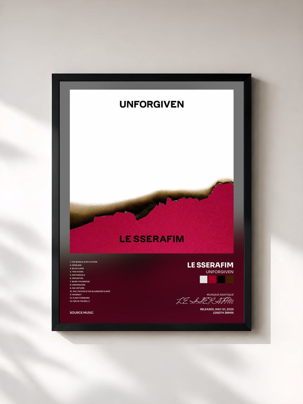 LE SSERAFIM · UNFORGIVEN
