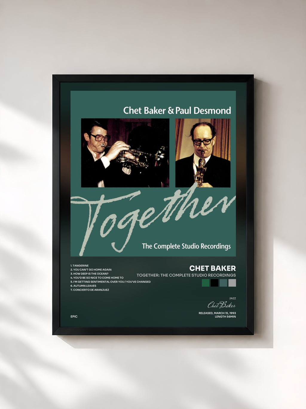 Chet Baker · Together: The Complete Studio Recordings