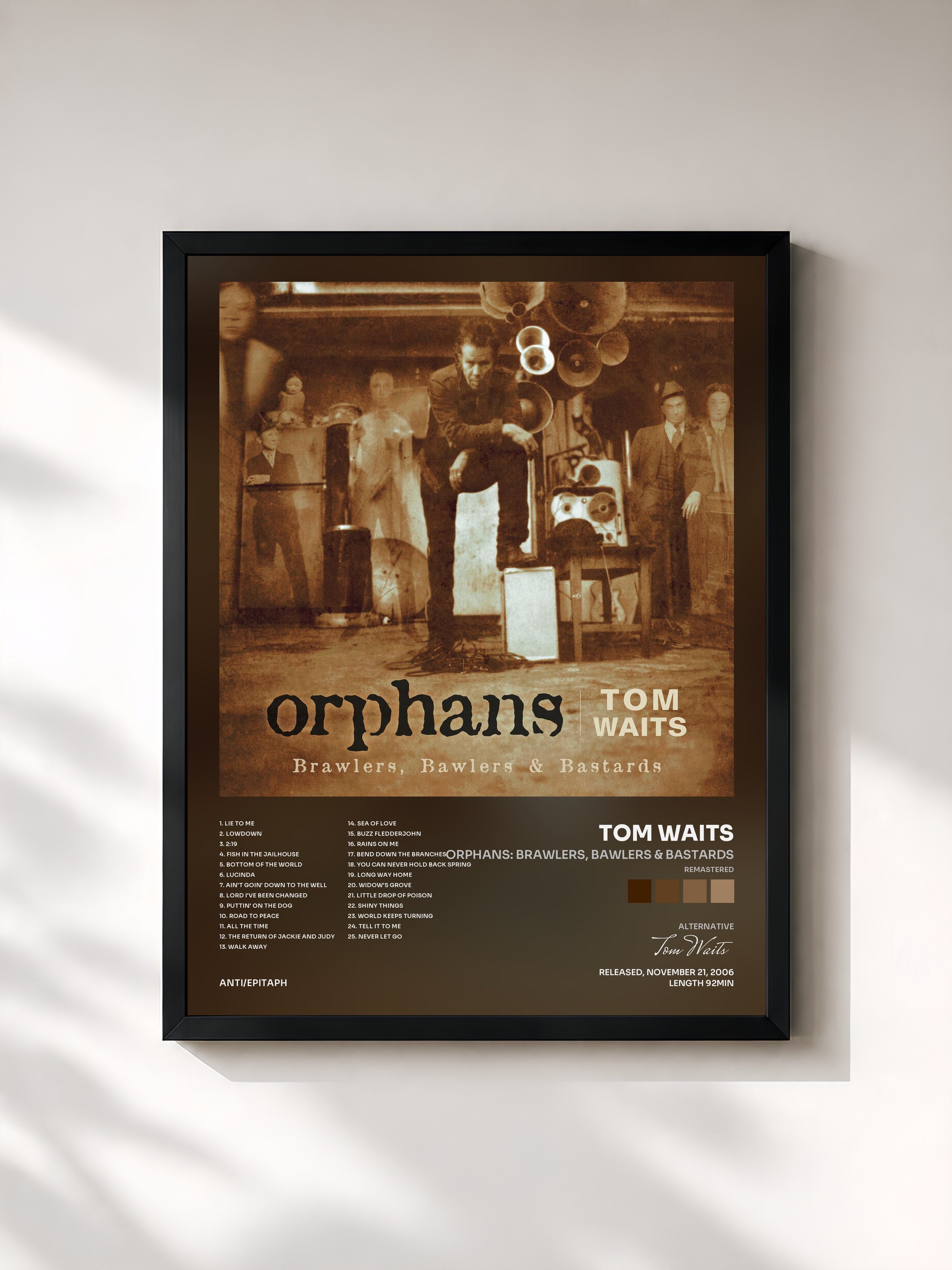 Tom Waits · Orphans: Brawlers, Bawlers & Bastards (Remastered)