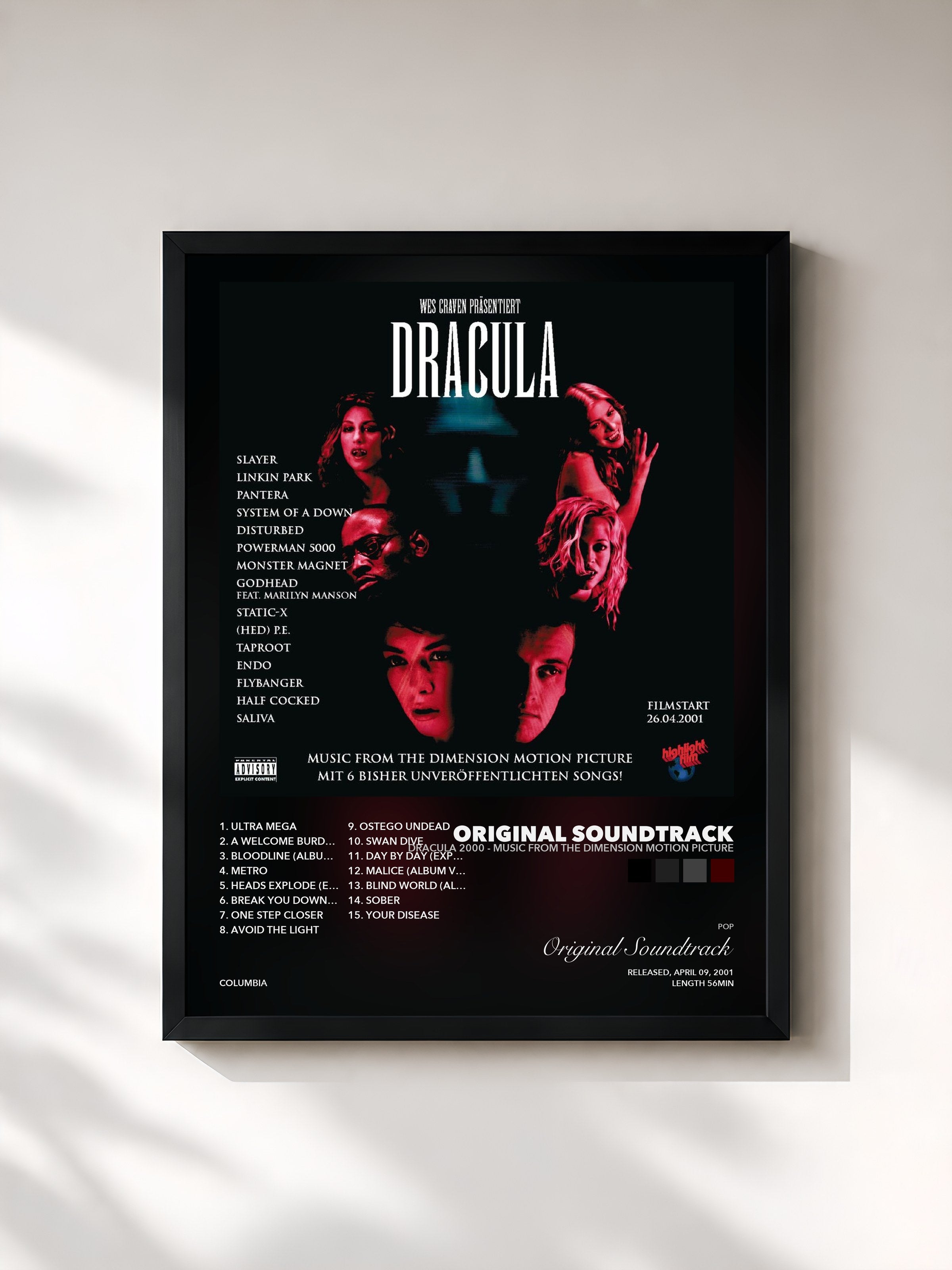 Original Soundtrack – Dracula 2000 - Music From The Dimension Motion Picture