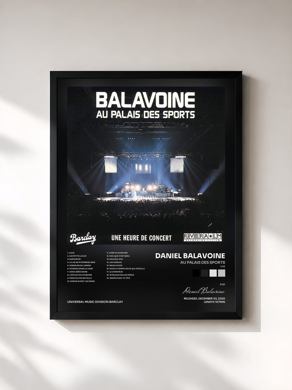 Daniel Balavoine · Au Palais des Sports (Live)