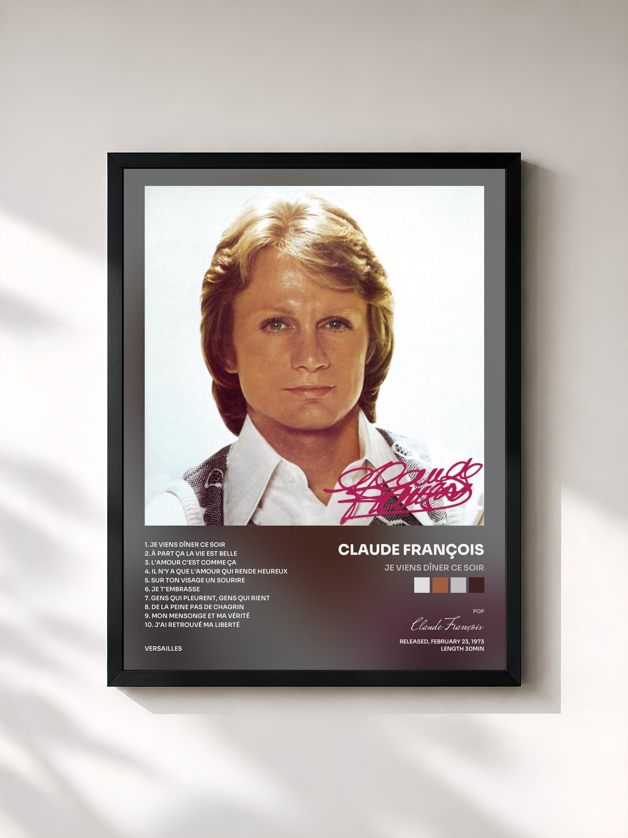 Claude François · Je Viens Dîner Ce Soir