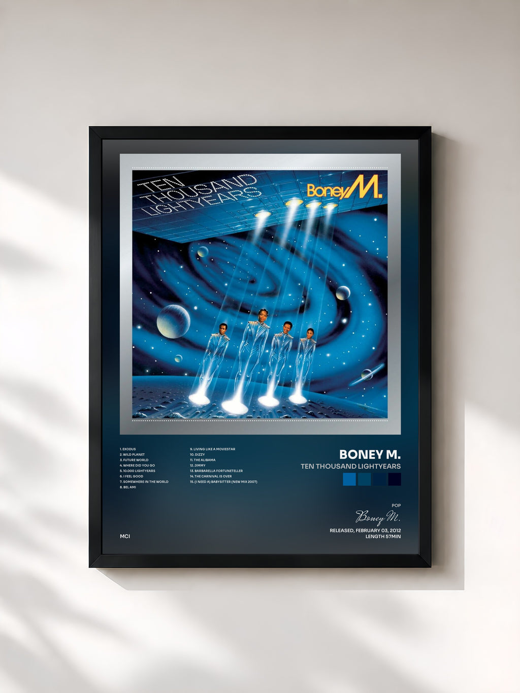 Boney M. · Ten Thousand Lightyears