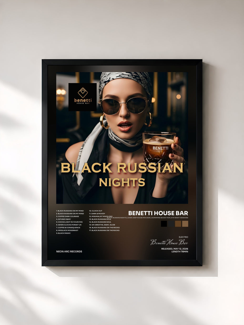 Benetti House Bar · Black Russian Nights | Dark Deep House Mix 2026 | Dopamine Boost for Late Night Sessions