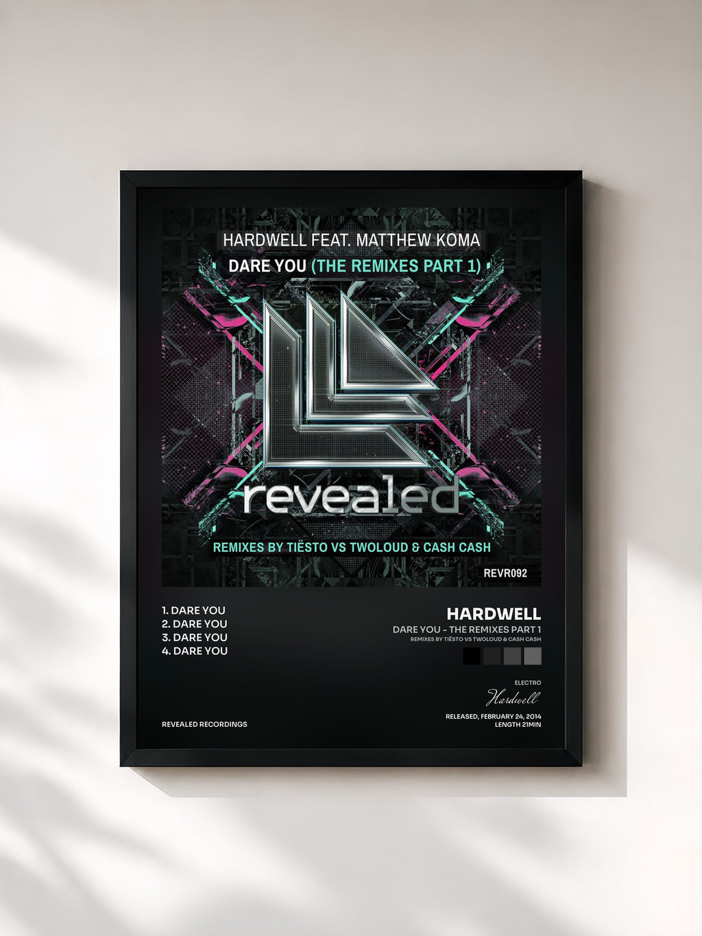Hardwell · Dare You - The Remixes Part 1 (Remixes By Tiësto VS Twoloud & Cash Cash)