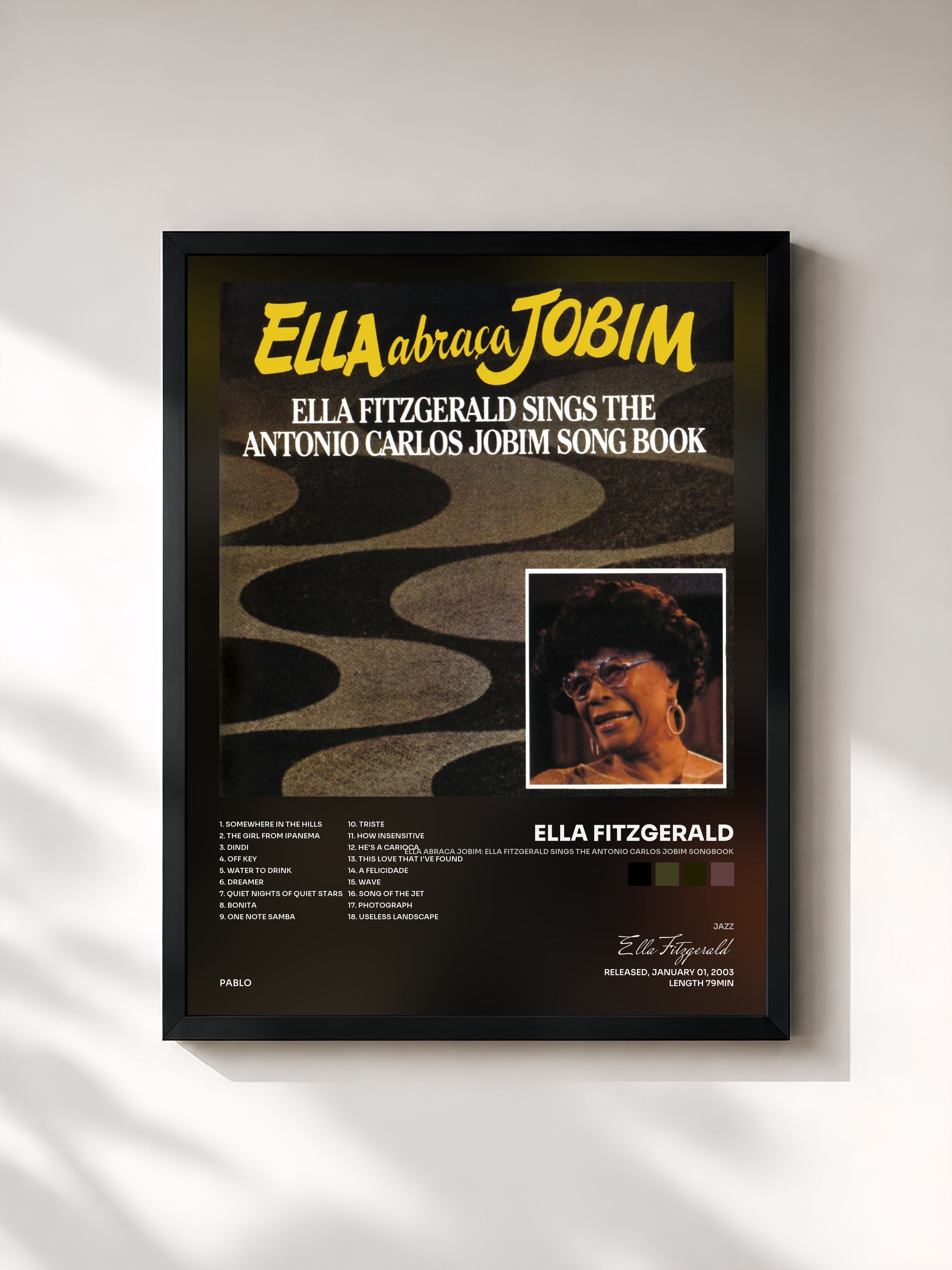 Ella Fitzgerald · Ella Abraca Jobim: Ella Fitzgerald Sings The Antonio Carlos Jobim Songbook
