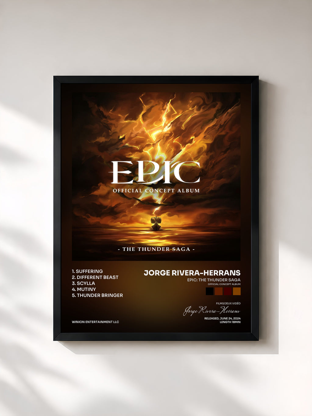 Jorge Rivera-Herrans · EPIC: The Thunder Saga (Official Concept Album)