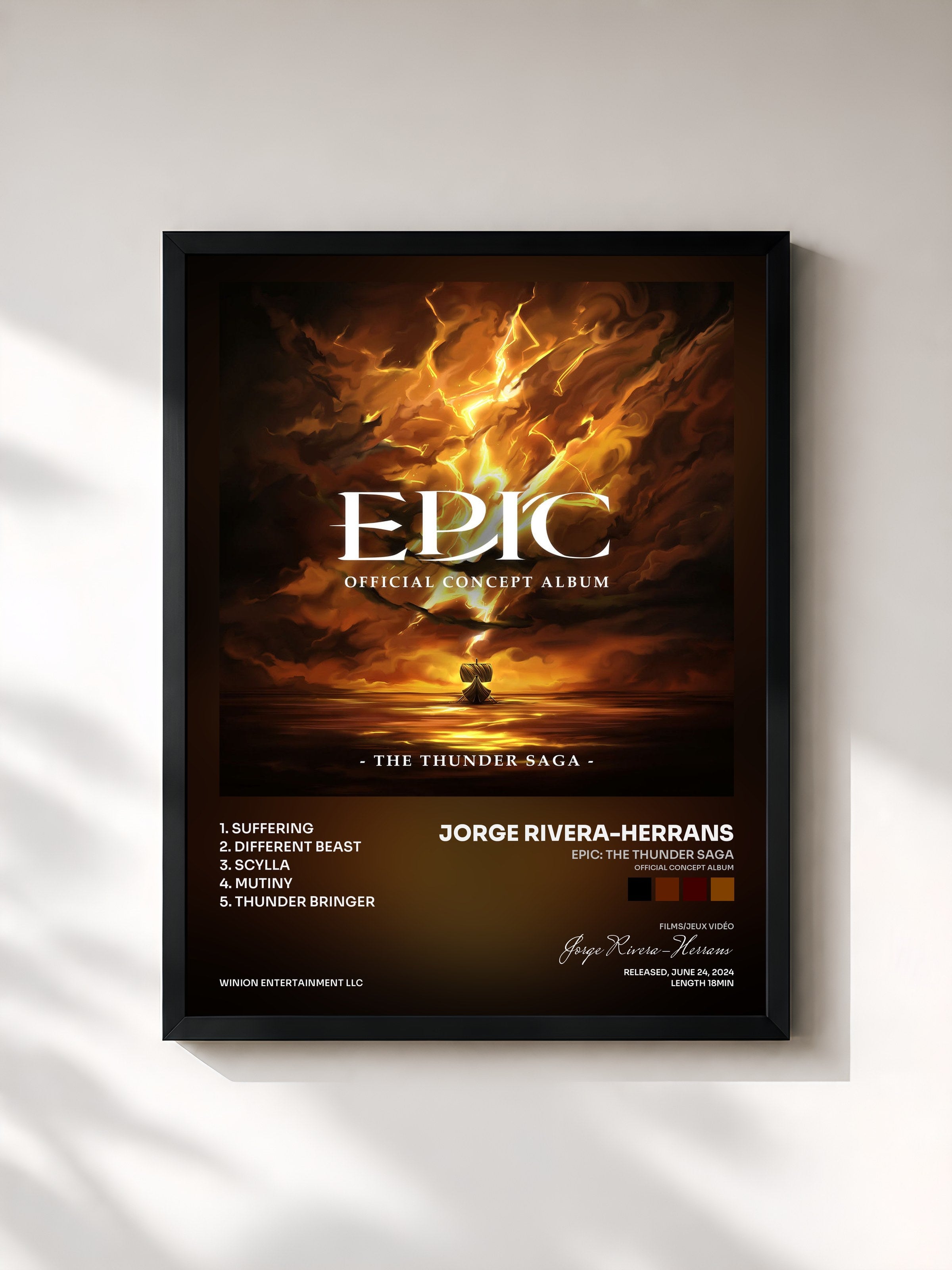 Jorge Rivera-Herrans · EPIC: The Thunder Saga (Official Concept Album)