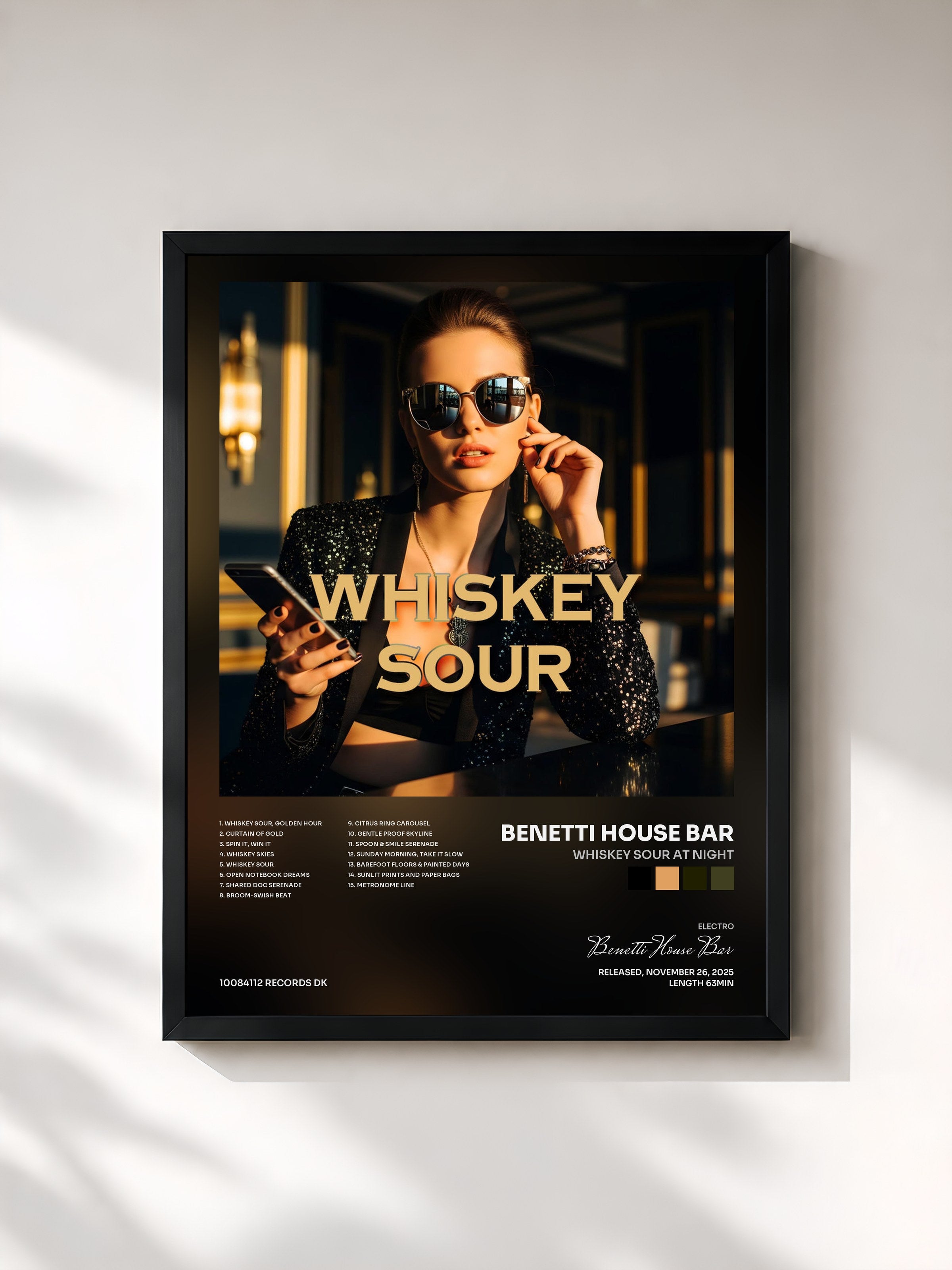 Benetti House Bar · Whiskey Sour at Night