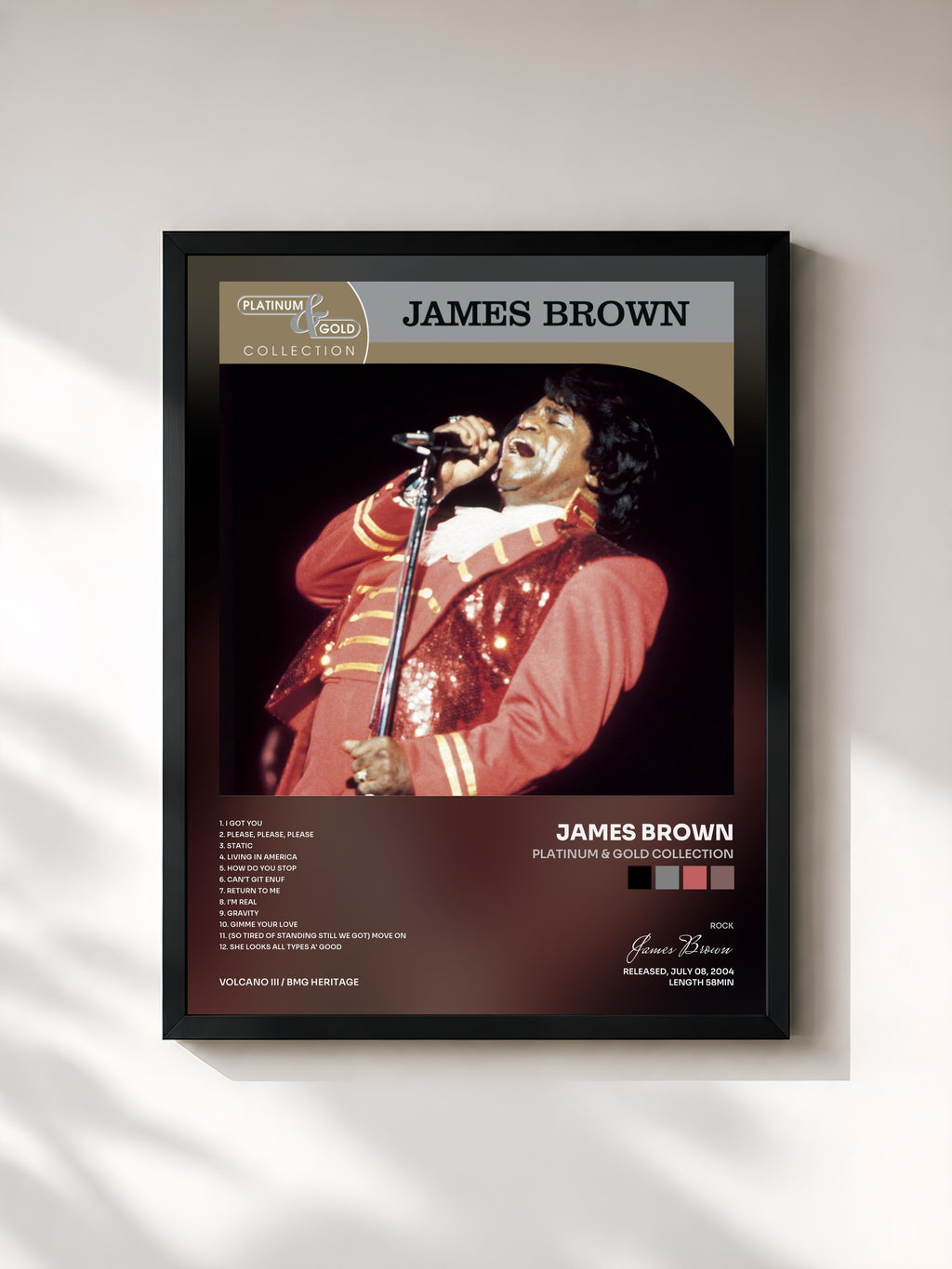James Brown · Platinum & Gold Collection